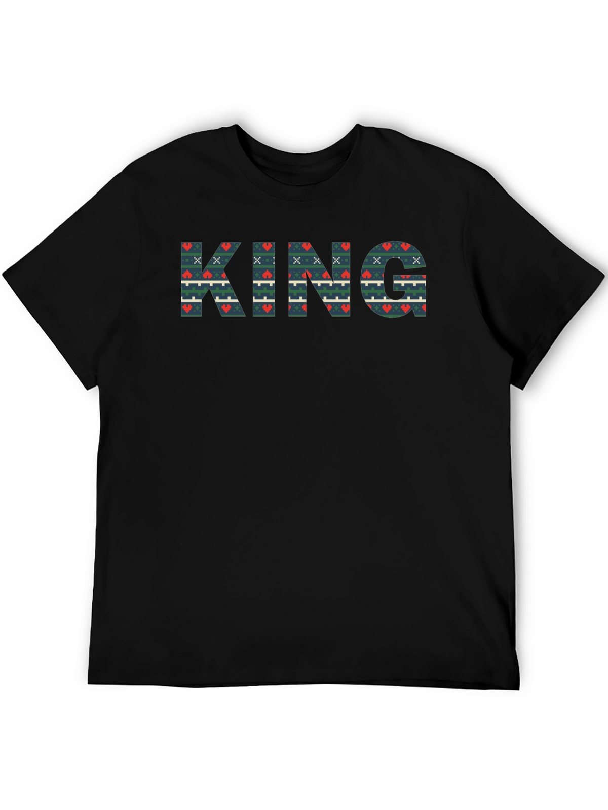 King Patterned Tee