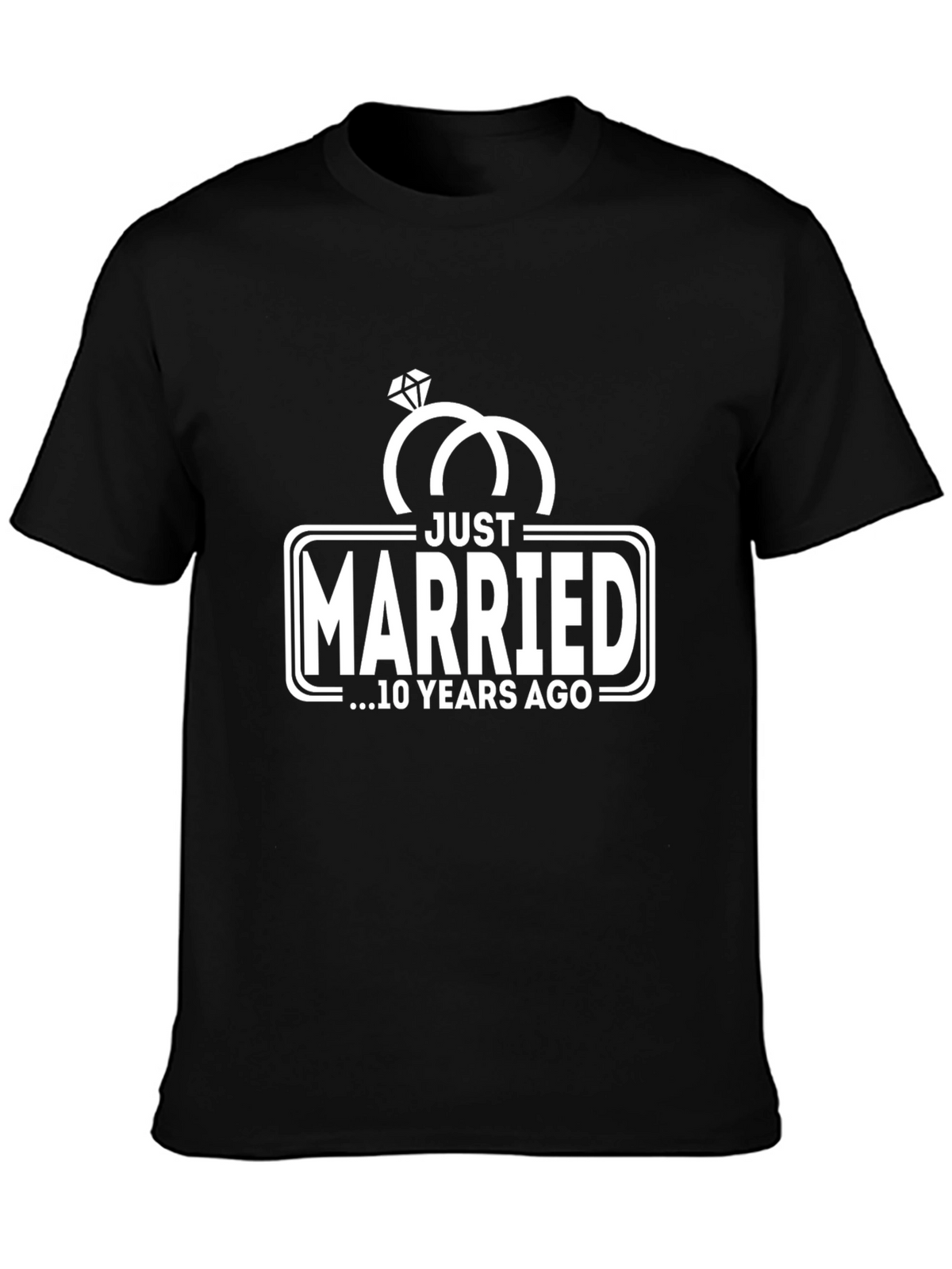Just Married 10 Years Ago T-Shirt
