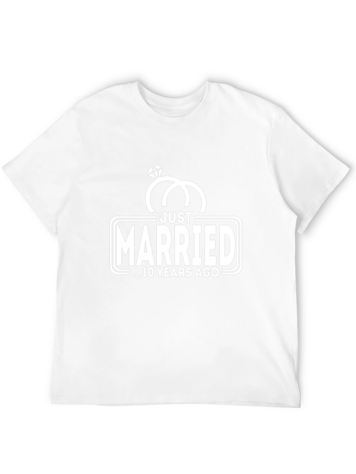 Just Married 10 Years Ago T-Shirt