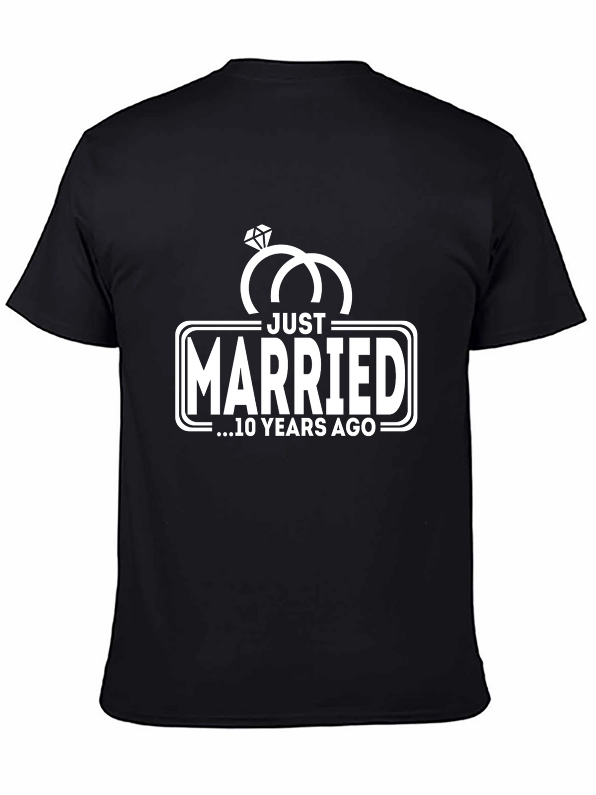Just Married 10 Years Ago T-Shirt