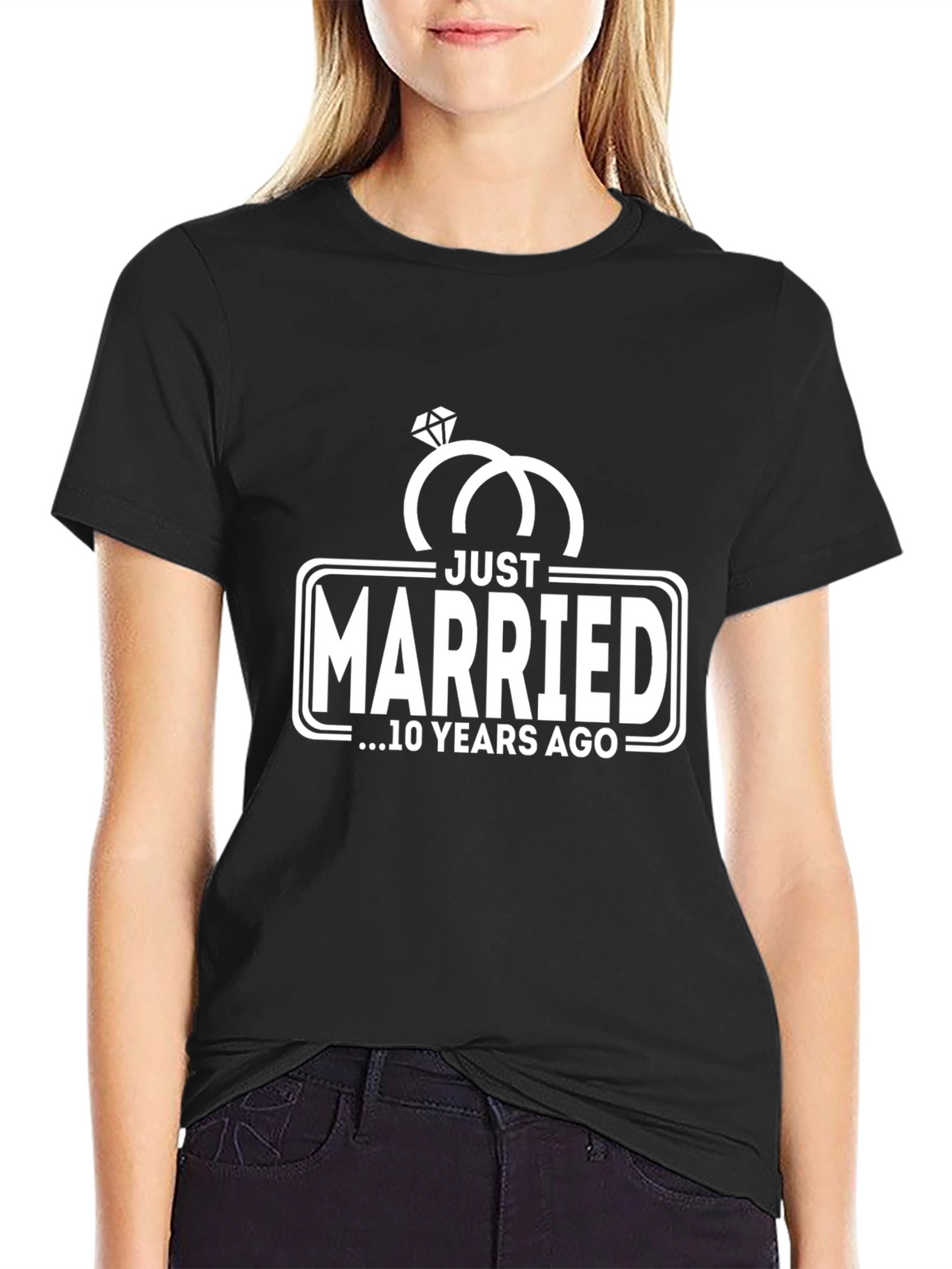 Just Married 10 Years Ago T-Shirt