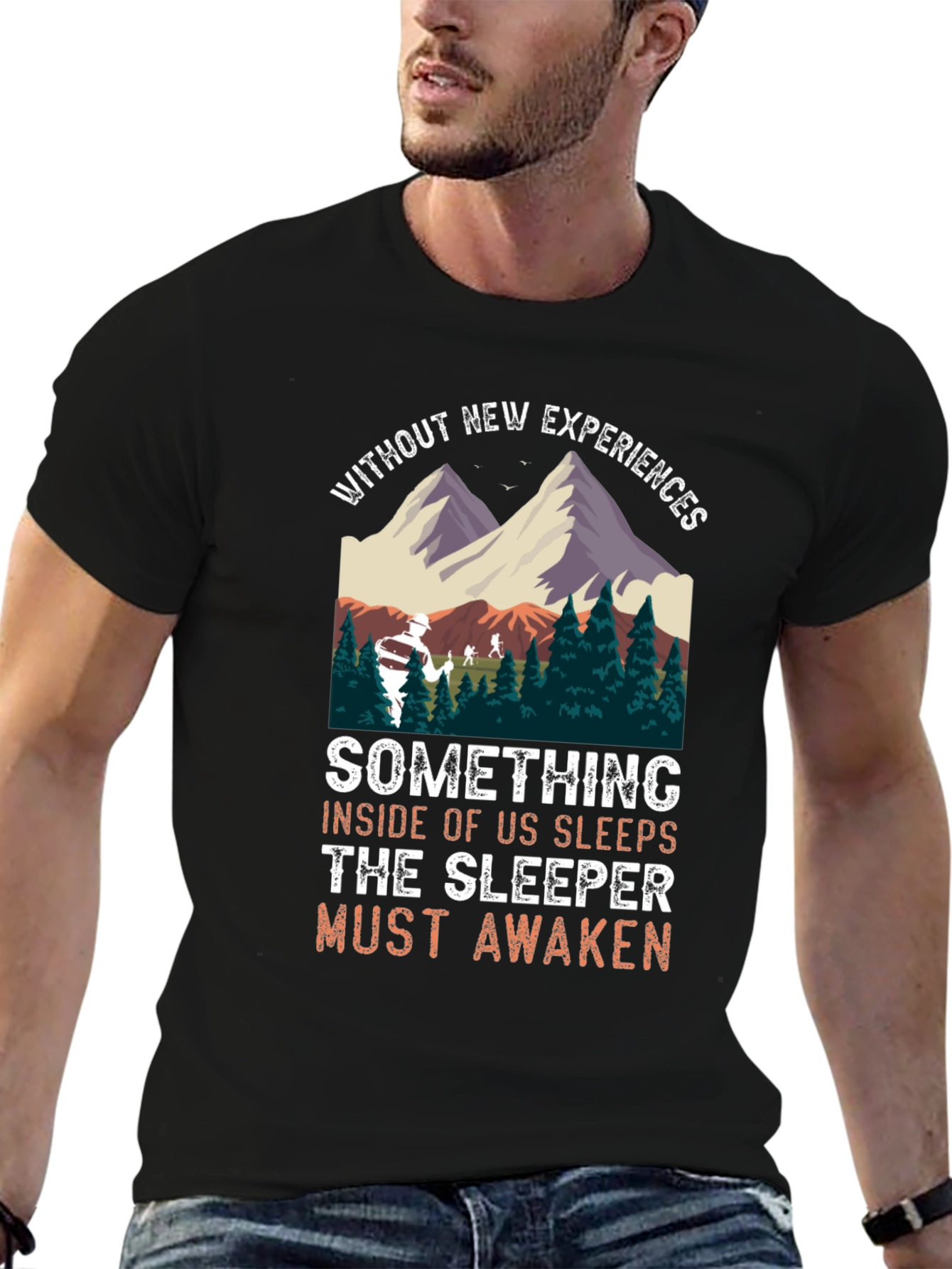 Adventure Awaits Graphic T-Shirt - Must Awaken