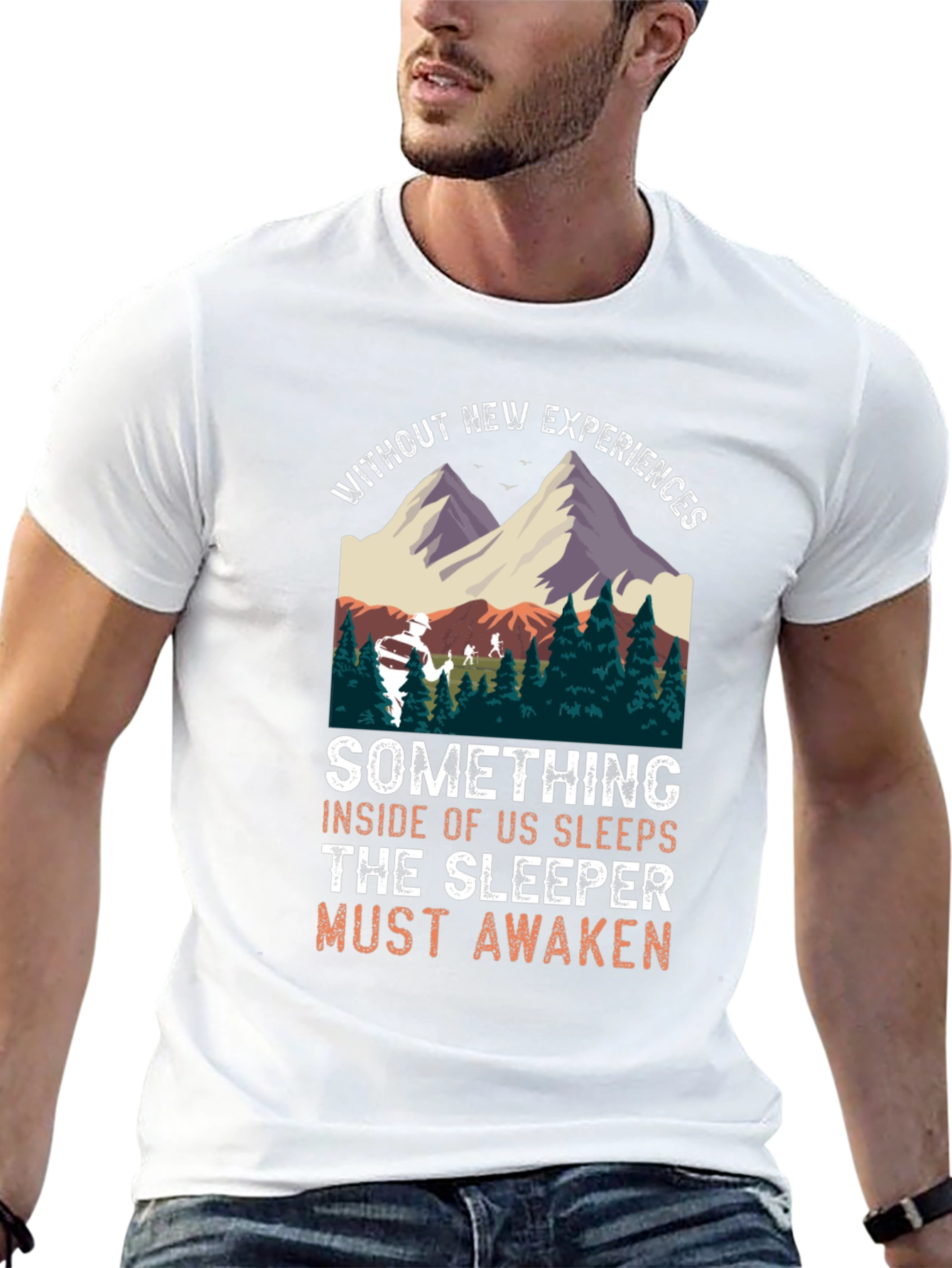 Adventure Awaits Graphic T-Shirt - Must Awaken