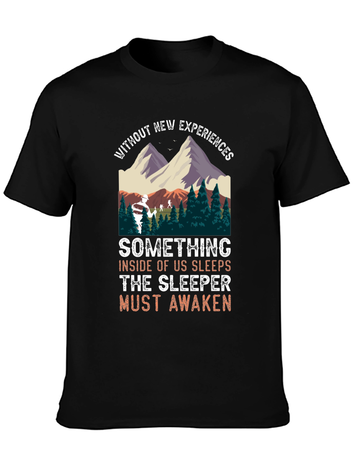 Adventure Awaits Graphic T-Shirt - Must Awaken