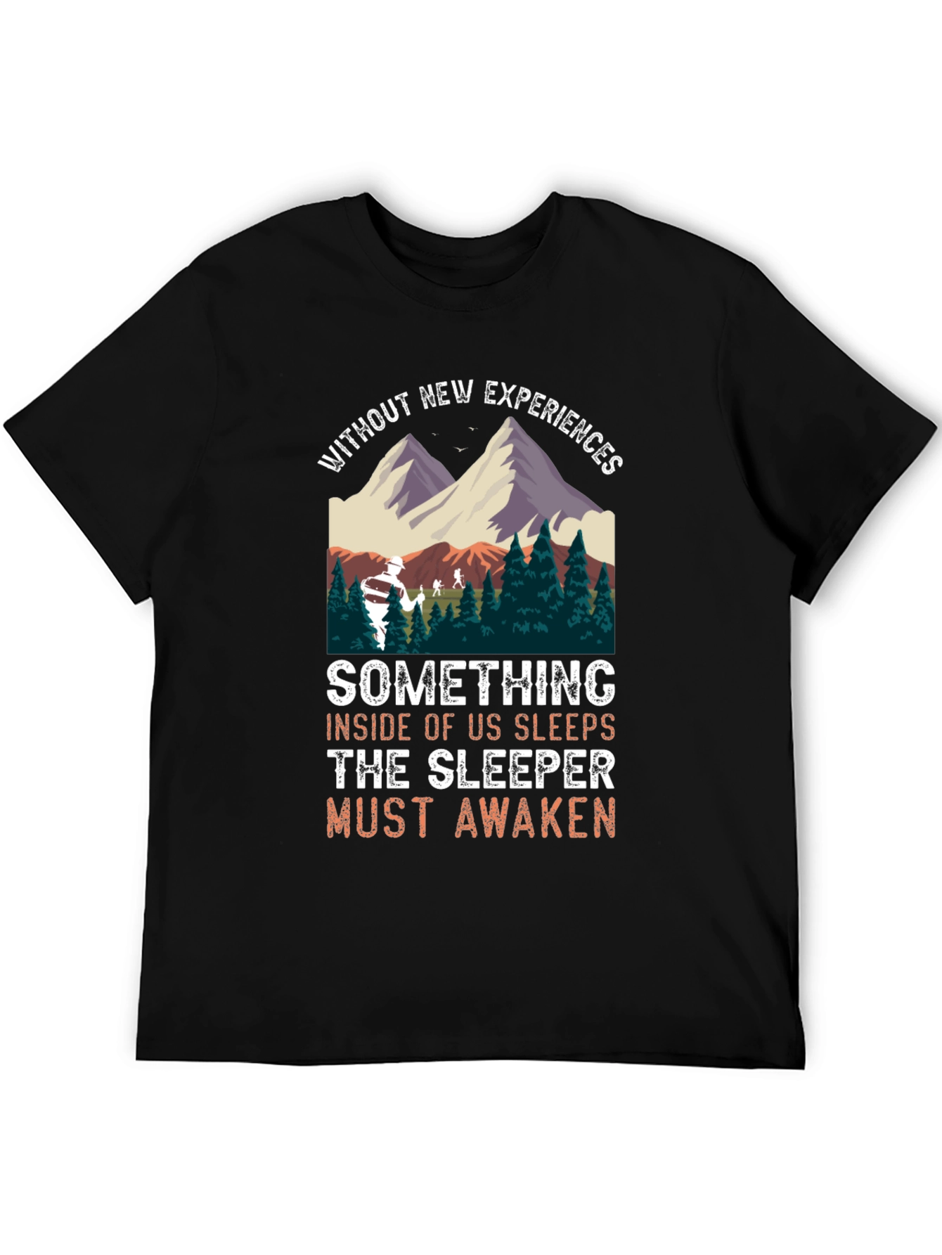 Adventure Awaits Graphic T-Shirt - Must Awaken