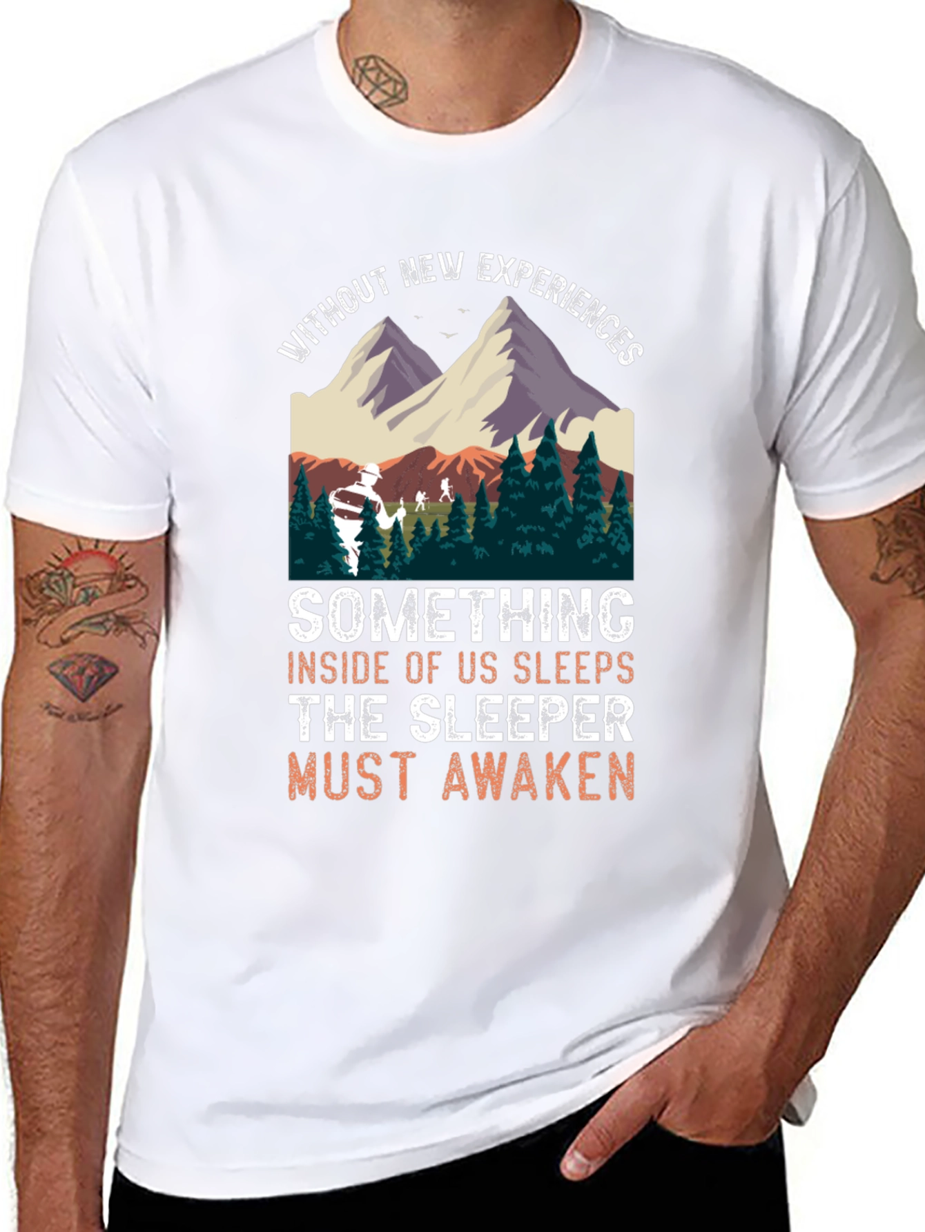 Adventure Awaits Graphic T-Shirt - Must Awaken