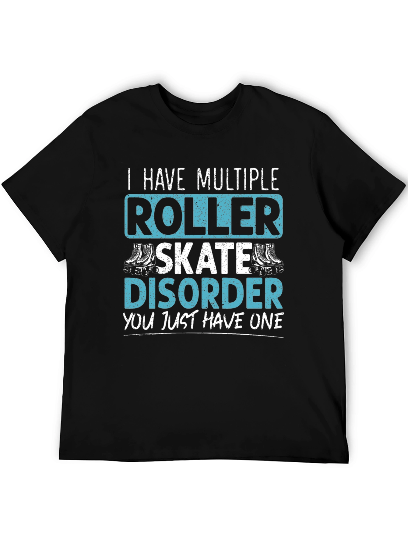 Roller Skate Disorder Graphic T-Shirt - Black