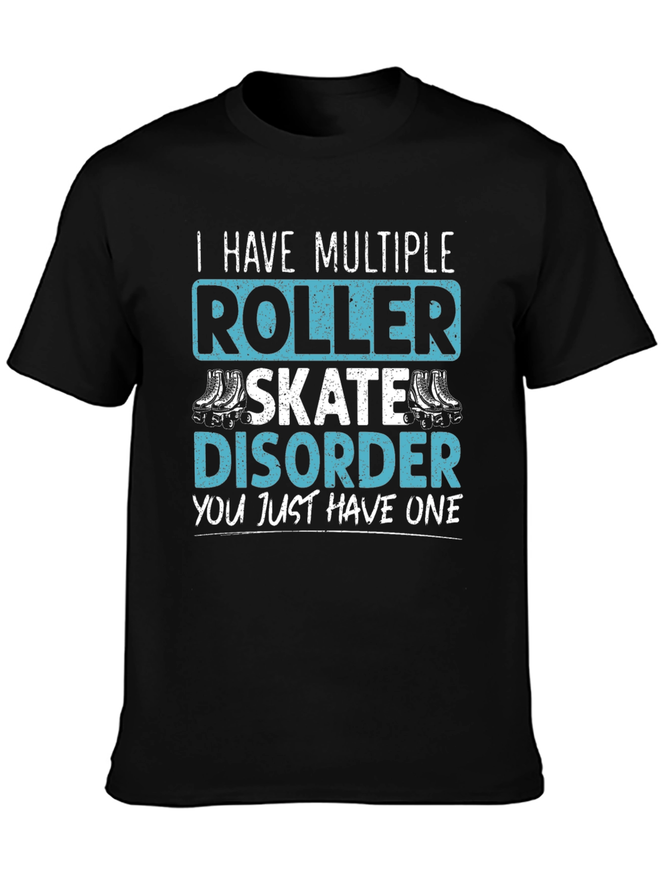 Roller Skate Disorder Graphic T-Shirt - Black