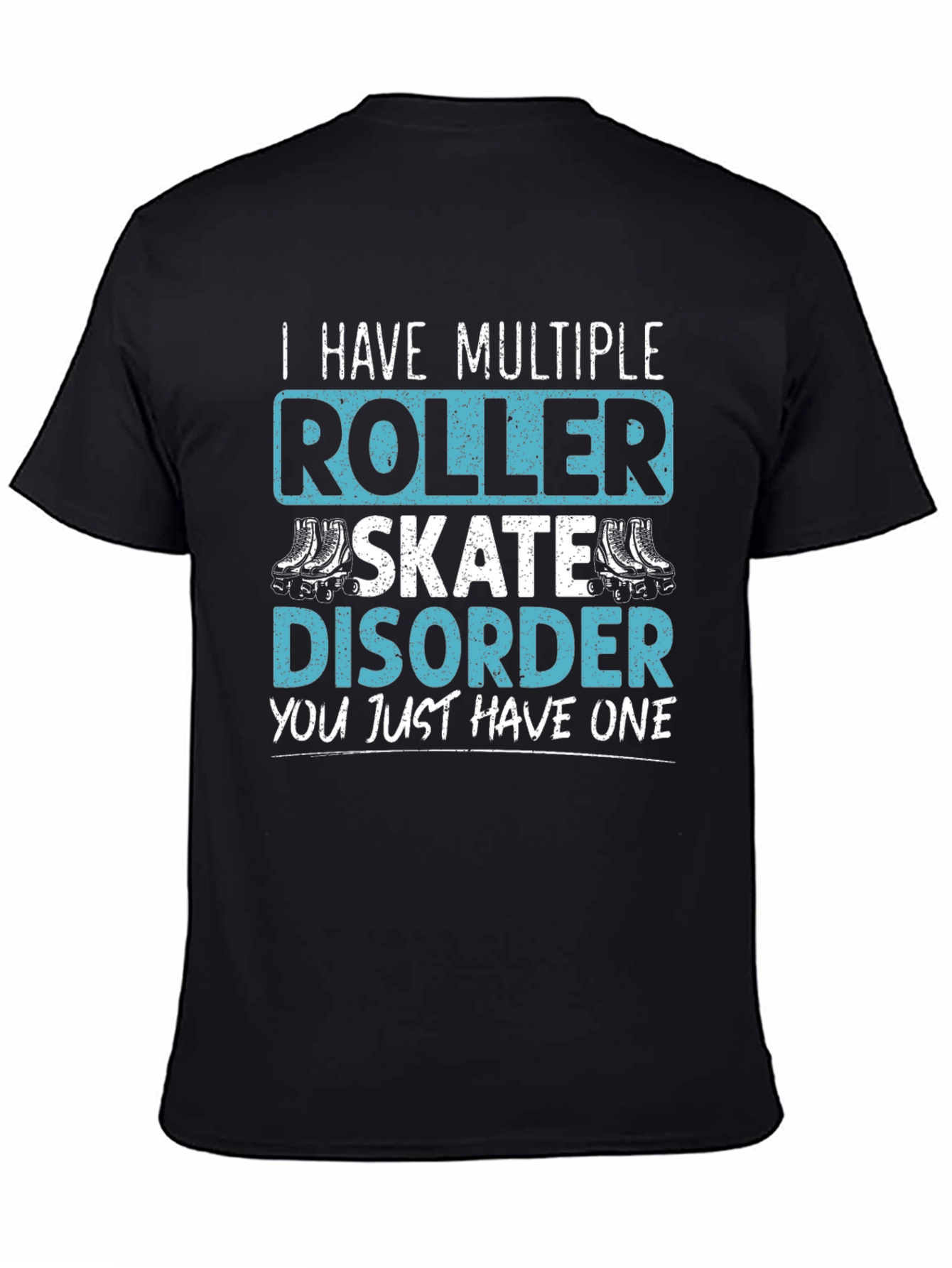 Roller Skate Disorder Graphic T-Shirt - Black