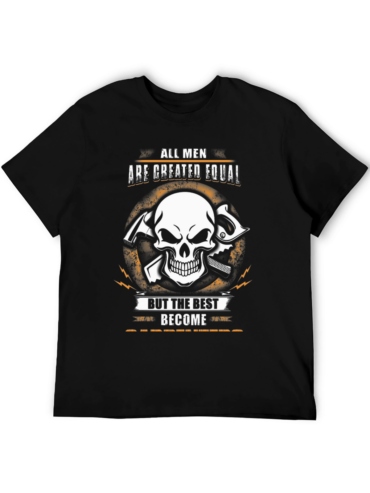 Mens All Men Are Created Equal Graphic Tee