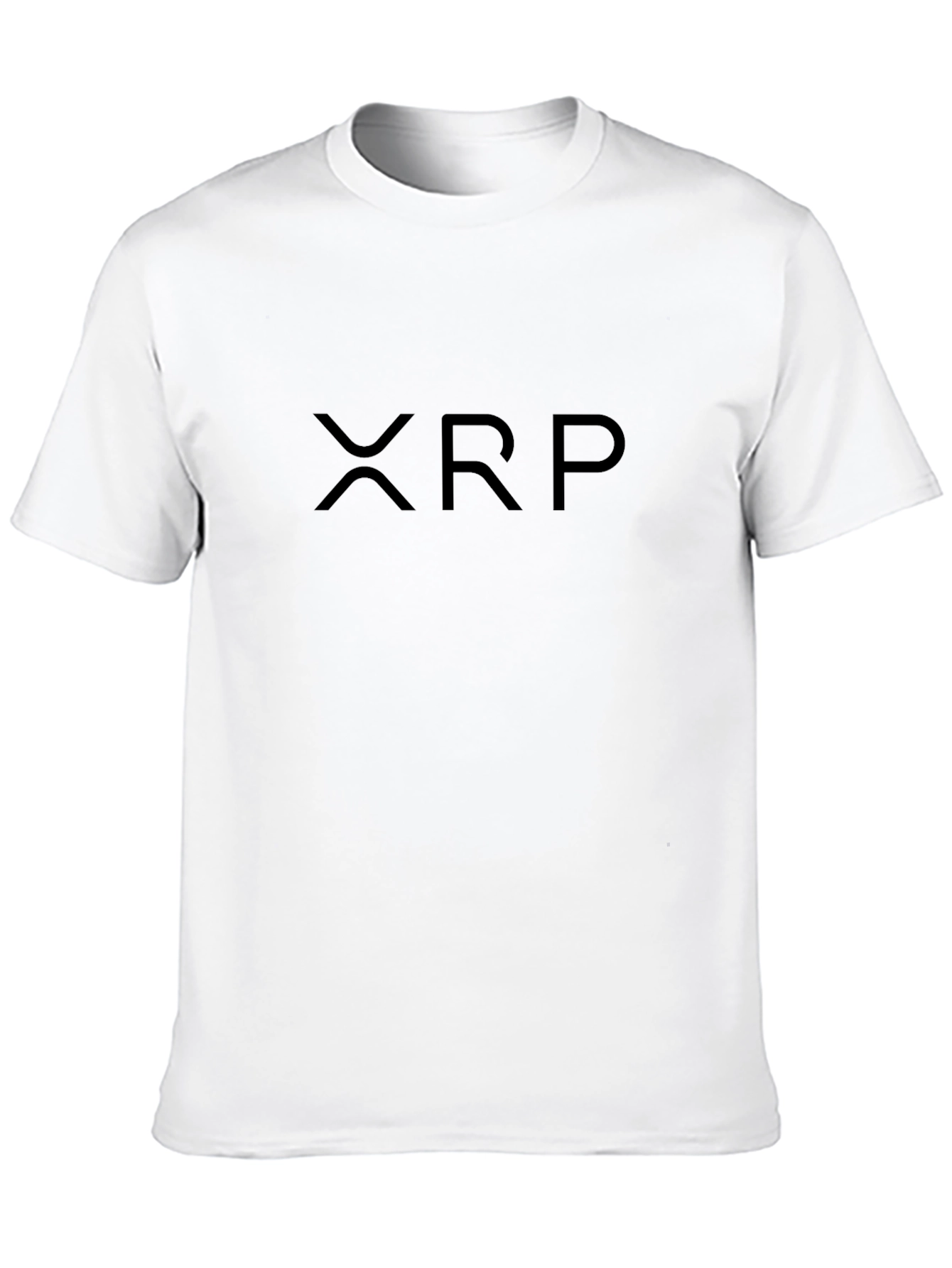 XRP Crypto Logo Graphic T-Shirt - Black