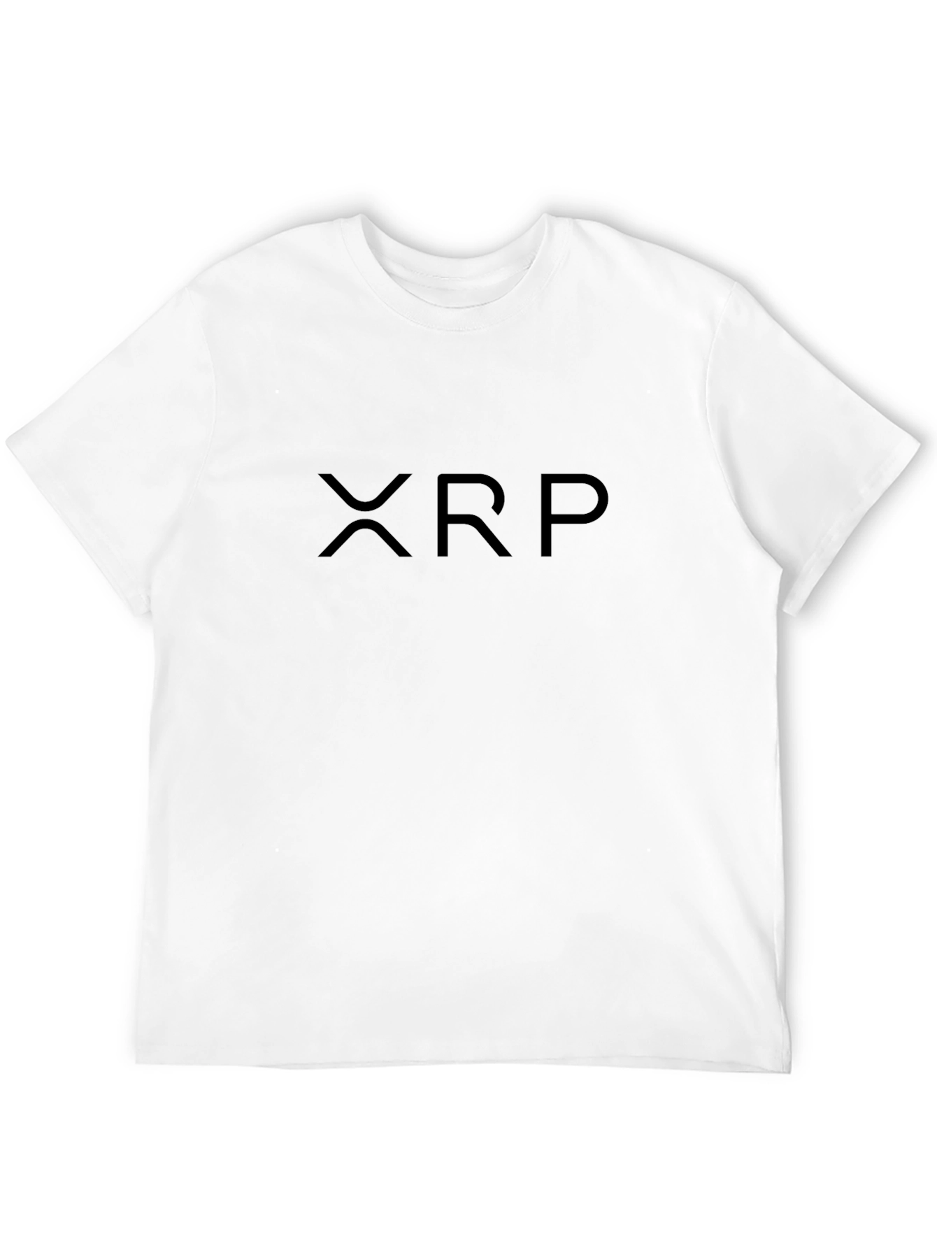 XRP Crypto Logo Graphic T-Shirt - Black