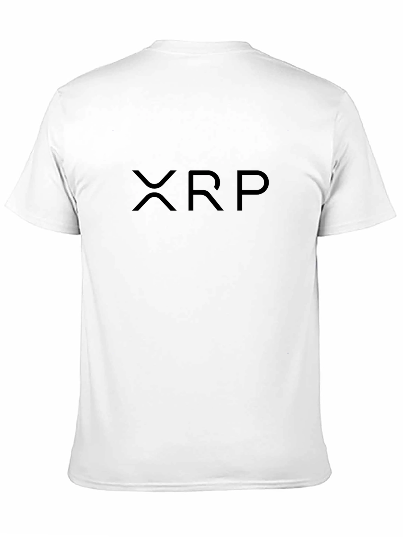 XRP Crypto Logo Graphic T-Shirt - Black