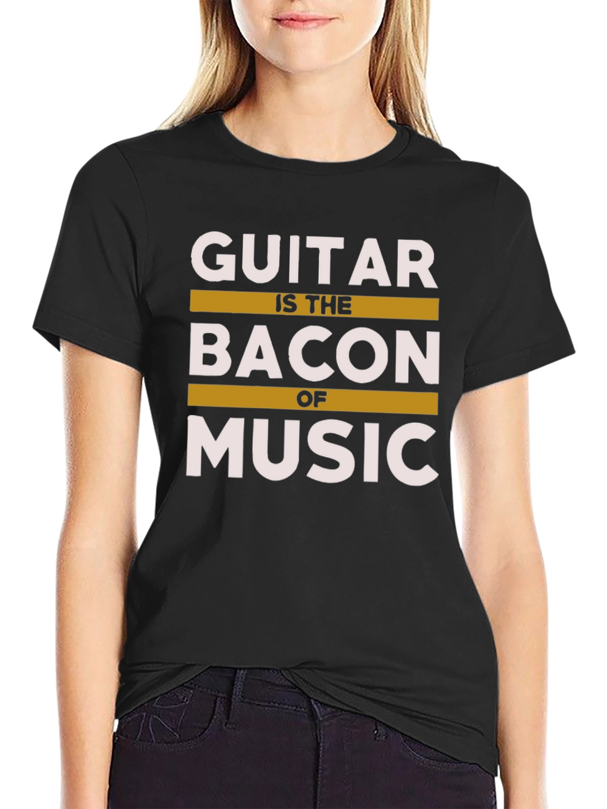 Guitar is the Bacon of Music T-Shirt