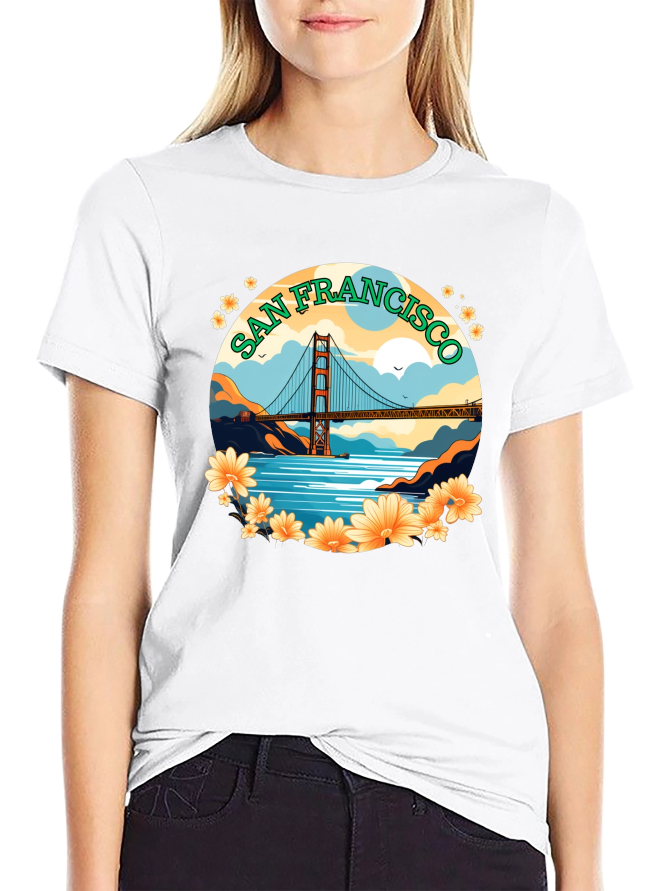 San Francisco Bridge Graphic Tee