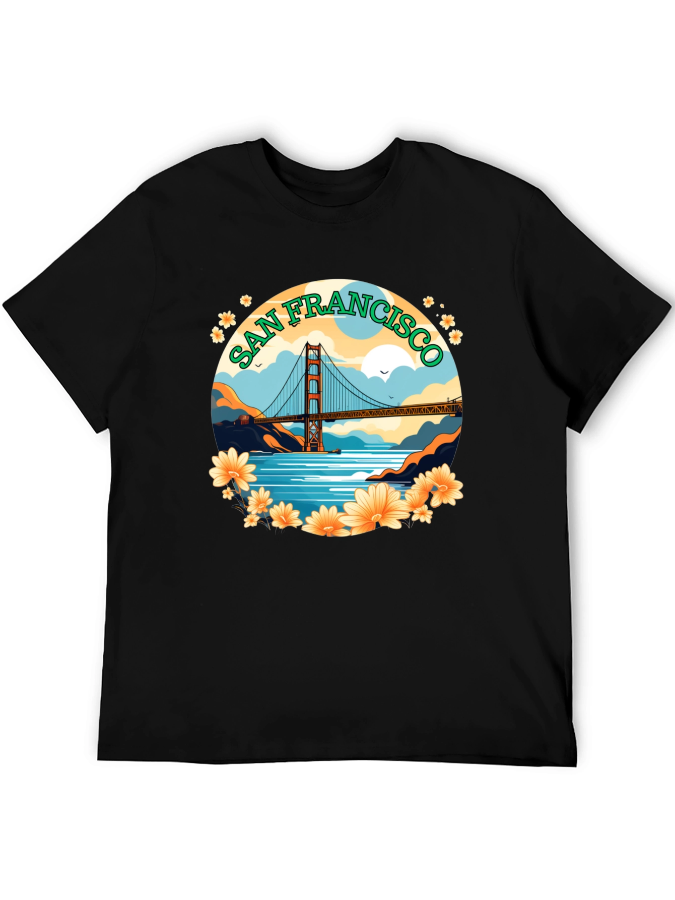 San Francisco Bridge Graphic Tee