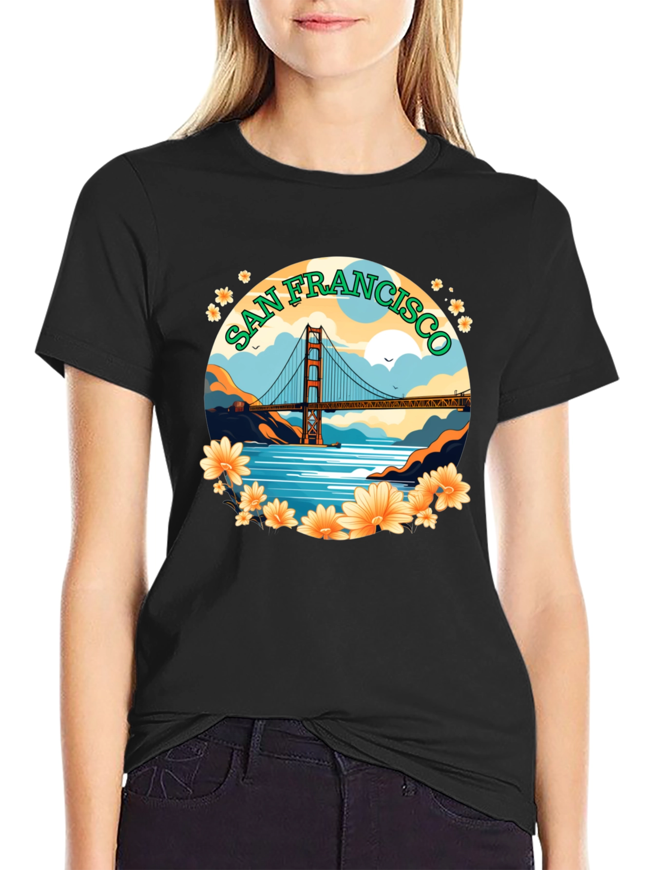 San Francisco Bridge Graphic Tee