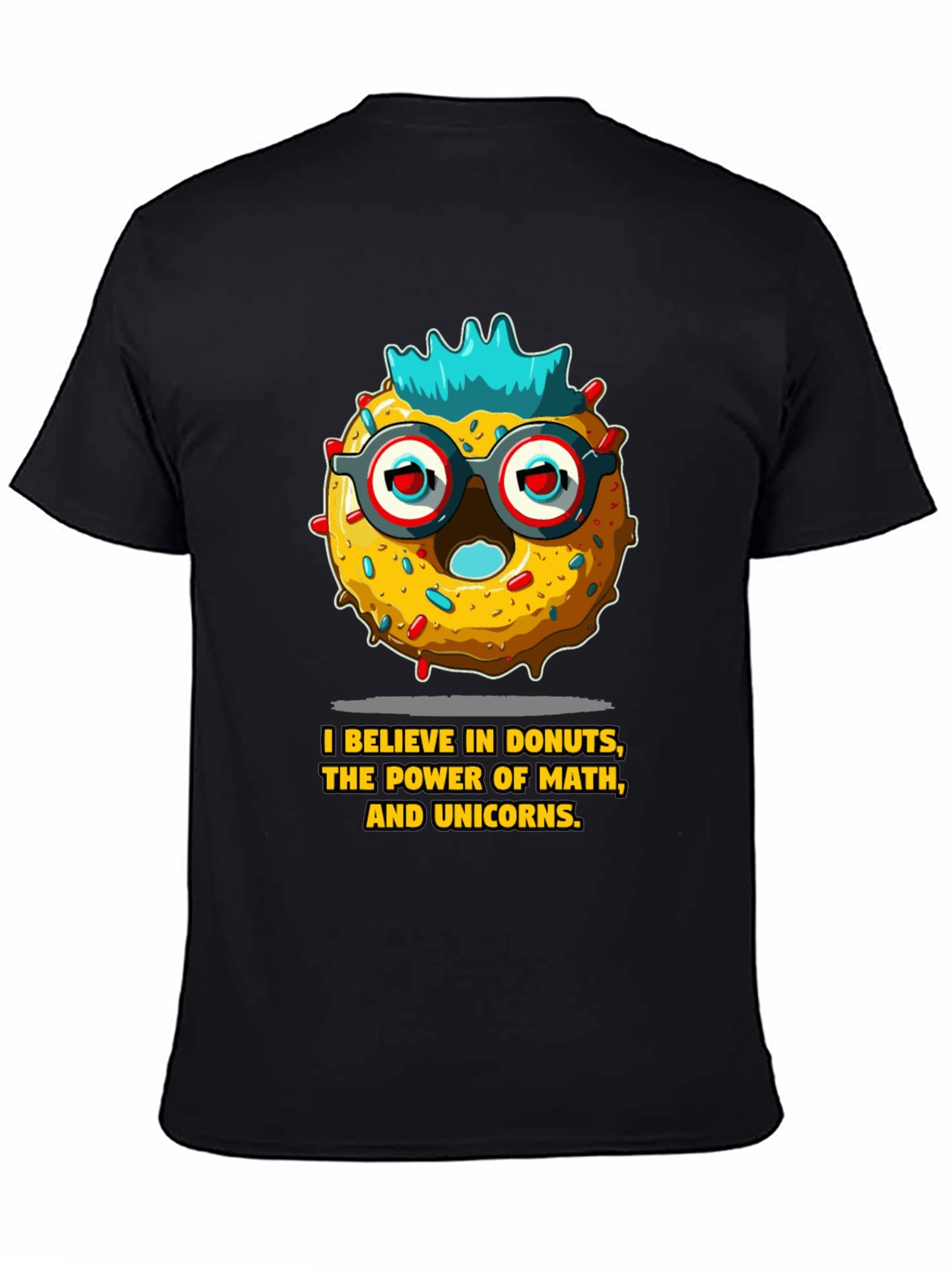 Donut Math Unicorns Graphic Tee