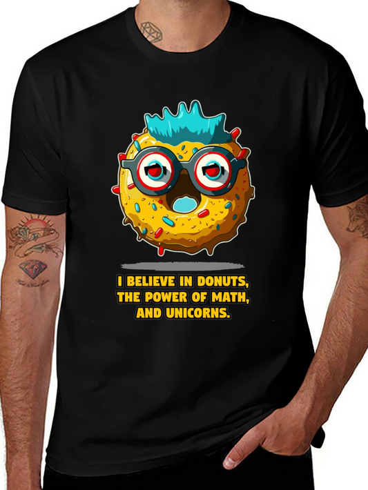 Donut Math Unicorns Graphic Tee