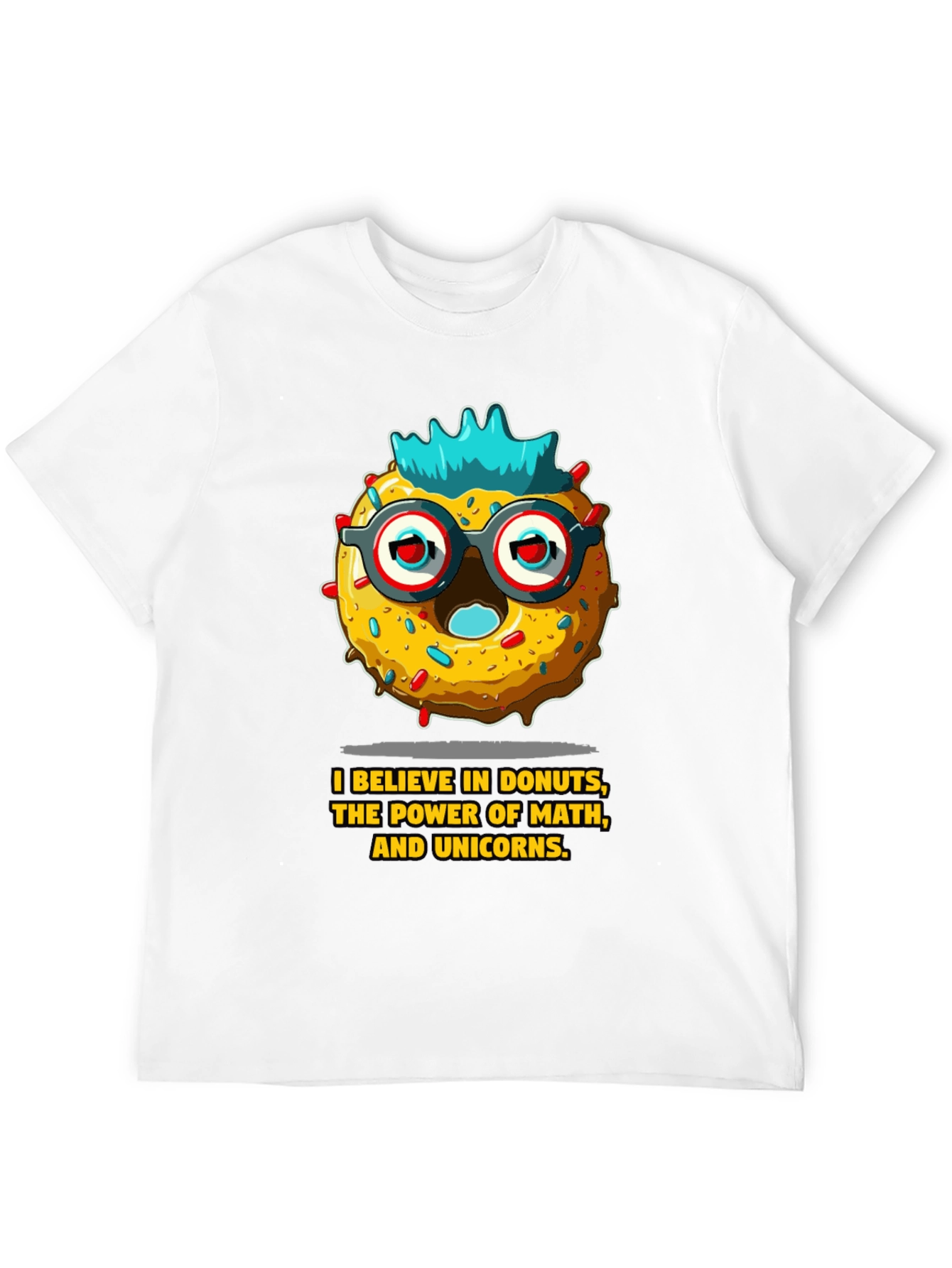 Donut Math Unicorns Graphic Tee