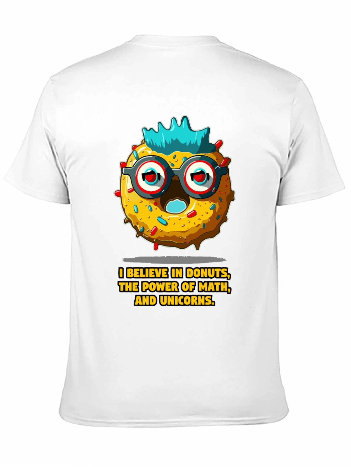 Donut Math Unicorns Graphic Tee