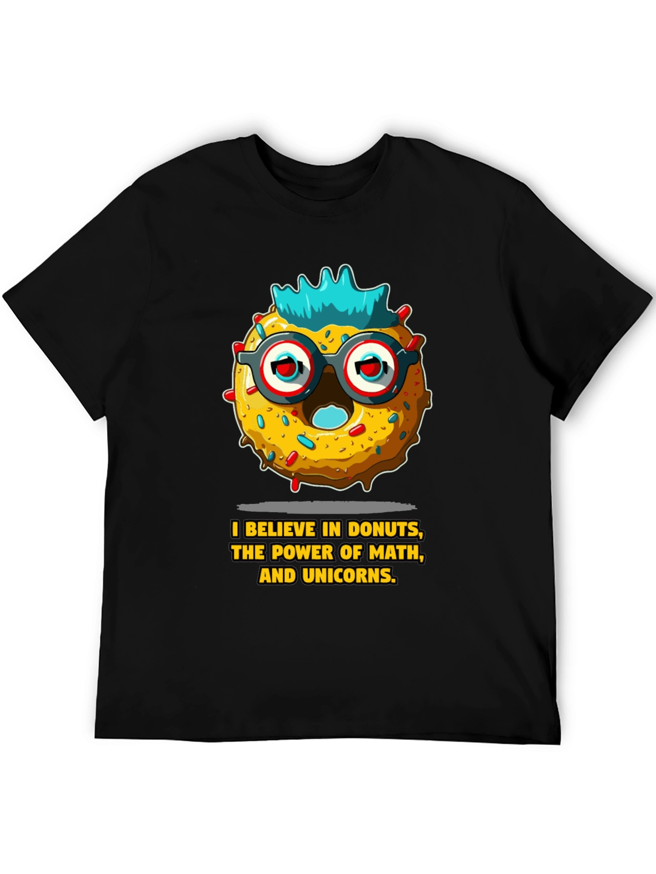 Donut Math Unicorns Graphic Tee