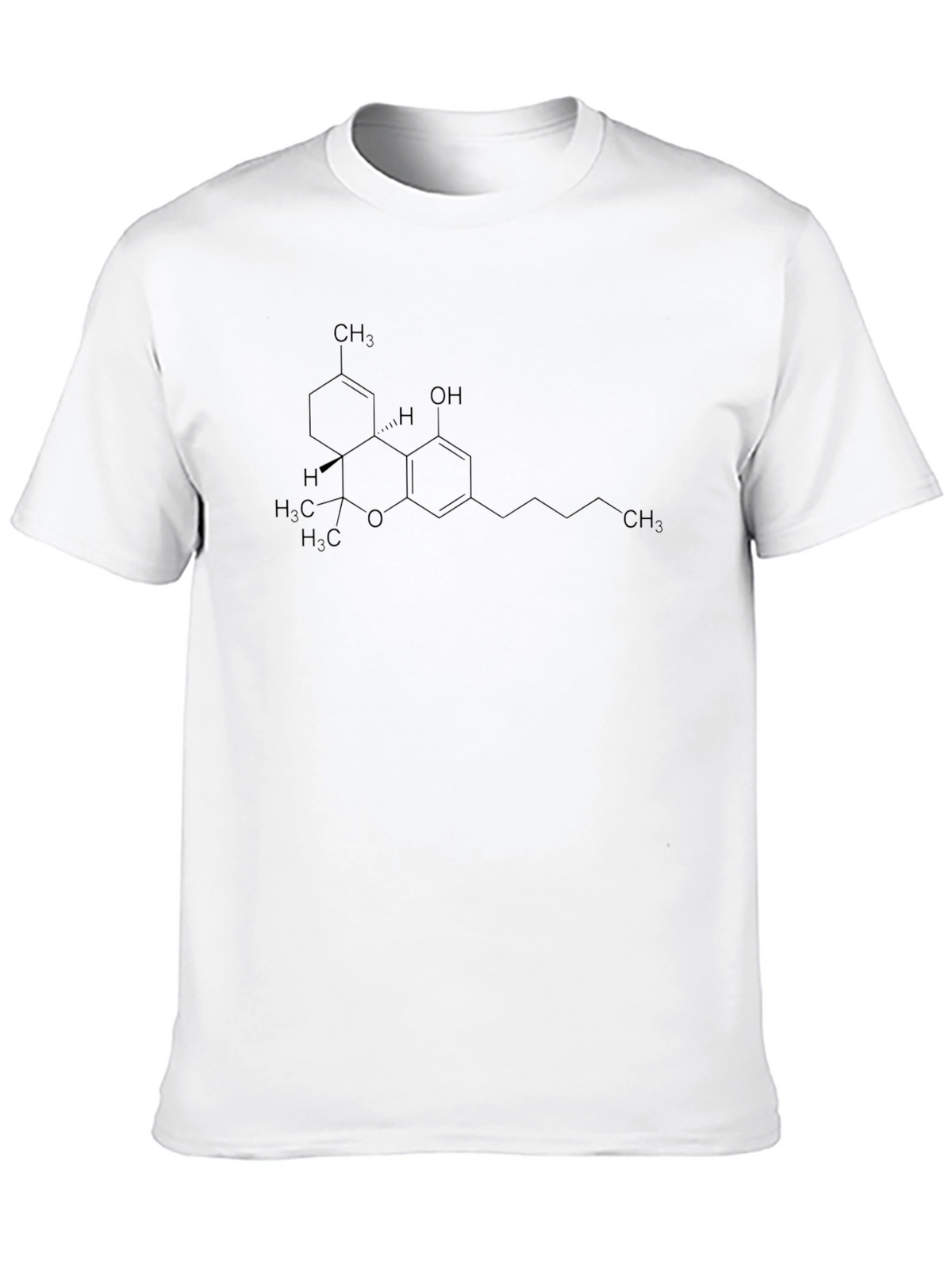 THC Molecule Graphic T-Shirt - Science Tee