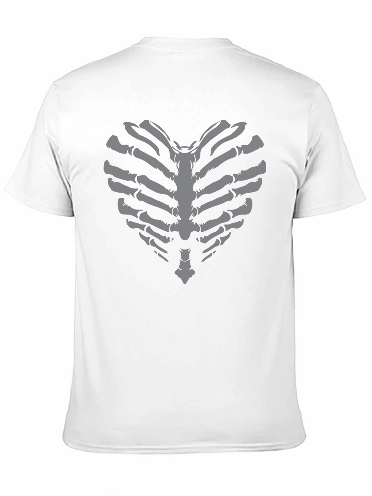 Skeleton Heart T-Shirt - Gothic Love Tee