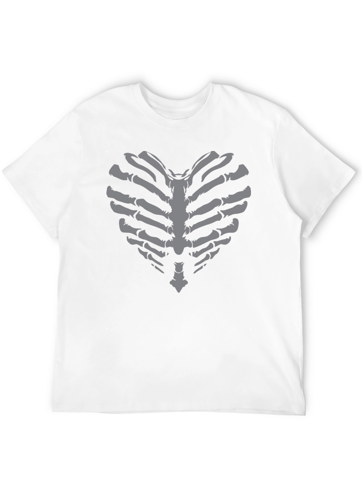 Skeleton Heart T-Shirt - Gothic Love Tee