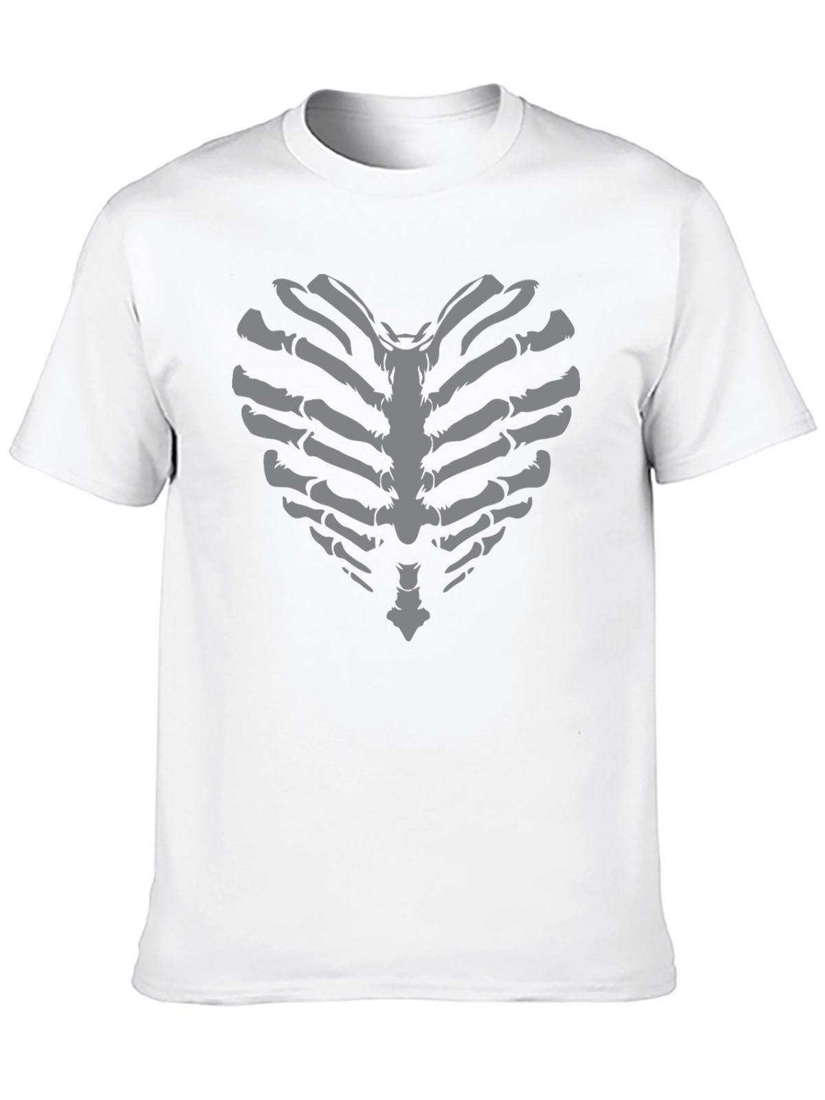 Skeleton Heart T-Shirt - Gothic Love Tee