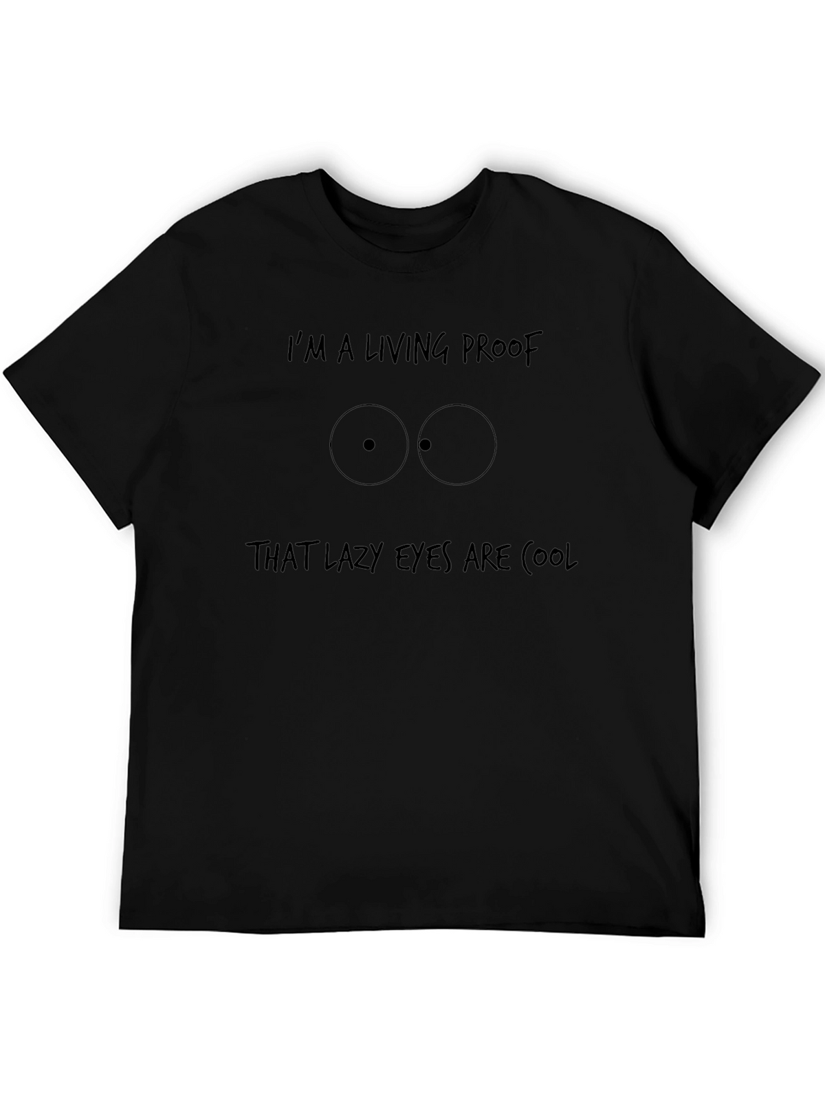 Lazy Eyes Are Cool Graphic Tee