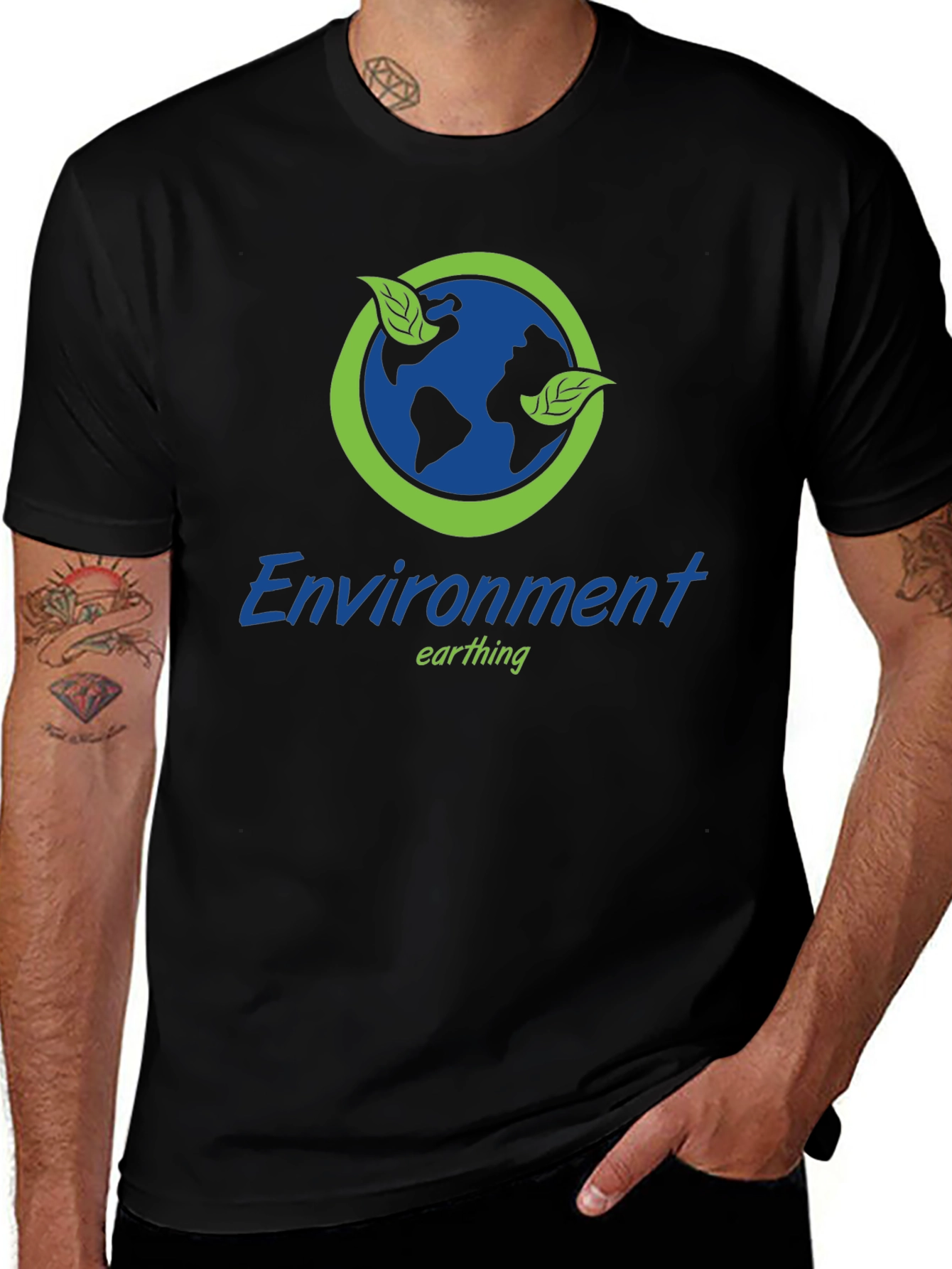 Eco-Friendly Earth T-Shirt - Environment Design