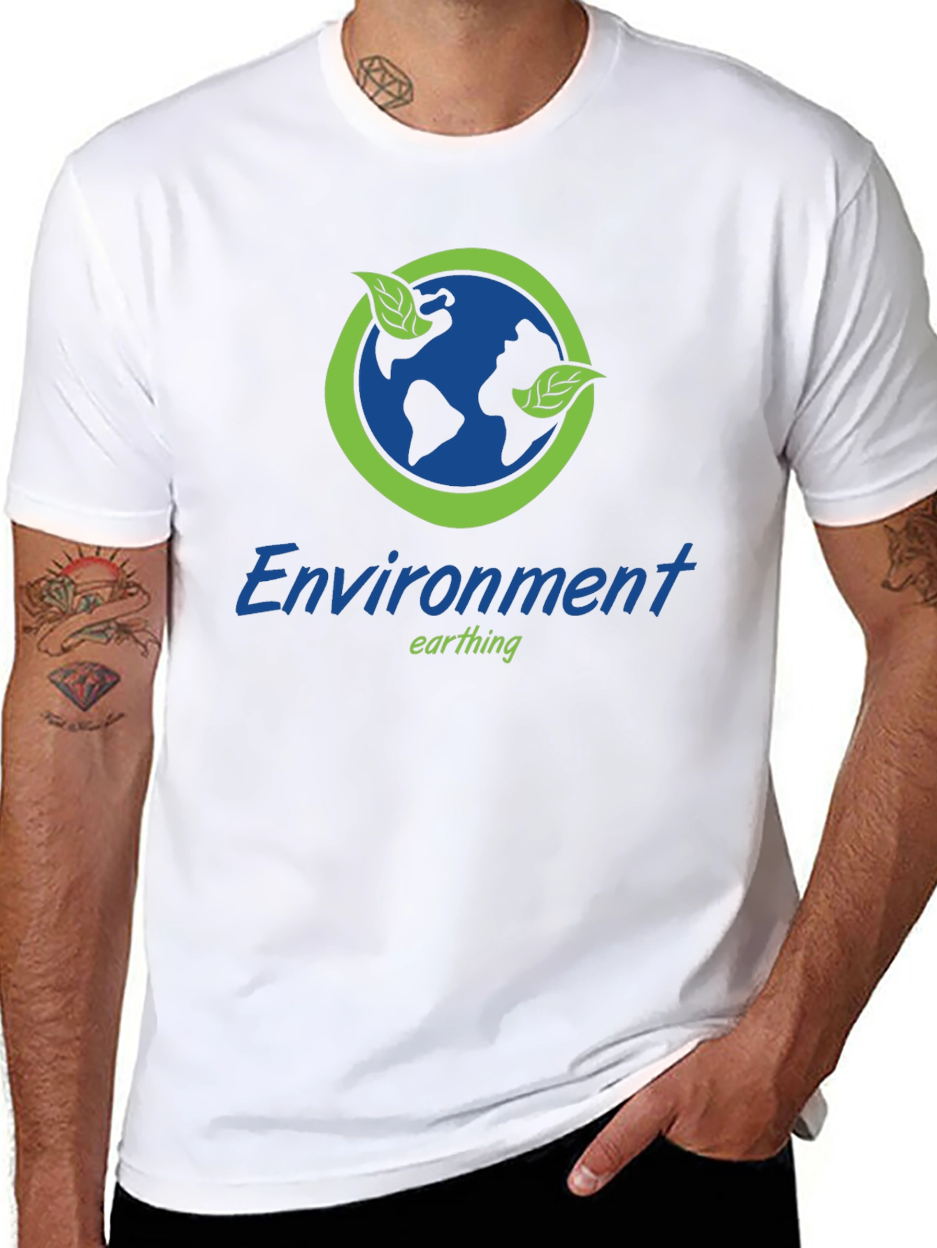 Eco-Friendly Earth T-Shirt - Environment Design