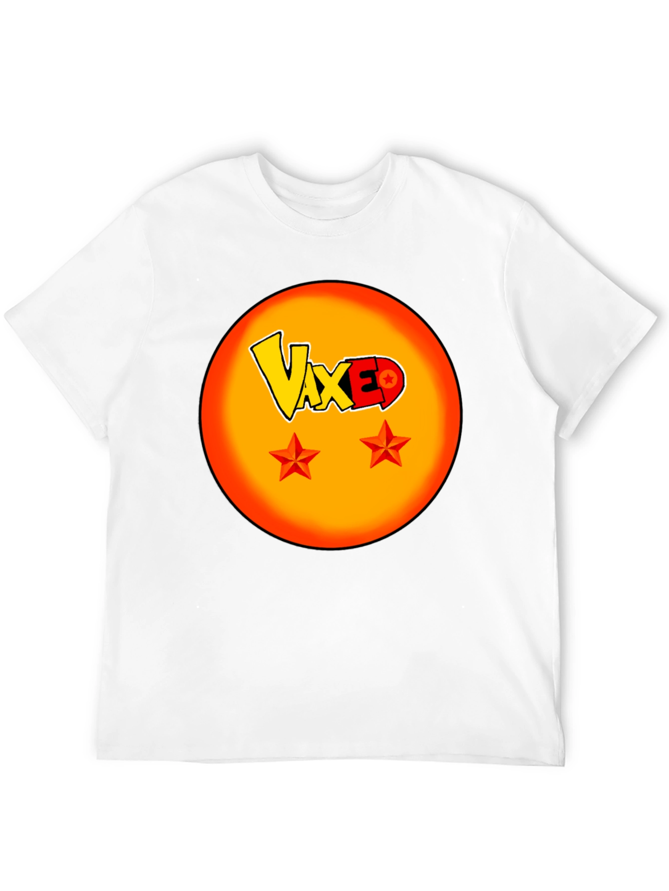 Vaxed Dragonball Z Inspired Black T-Shirt