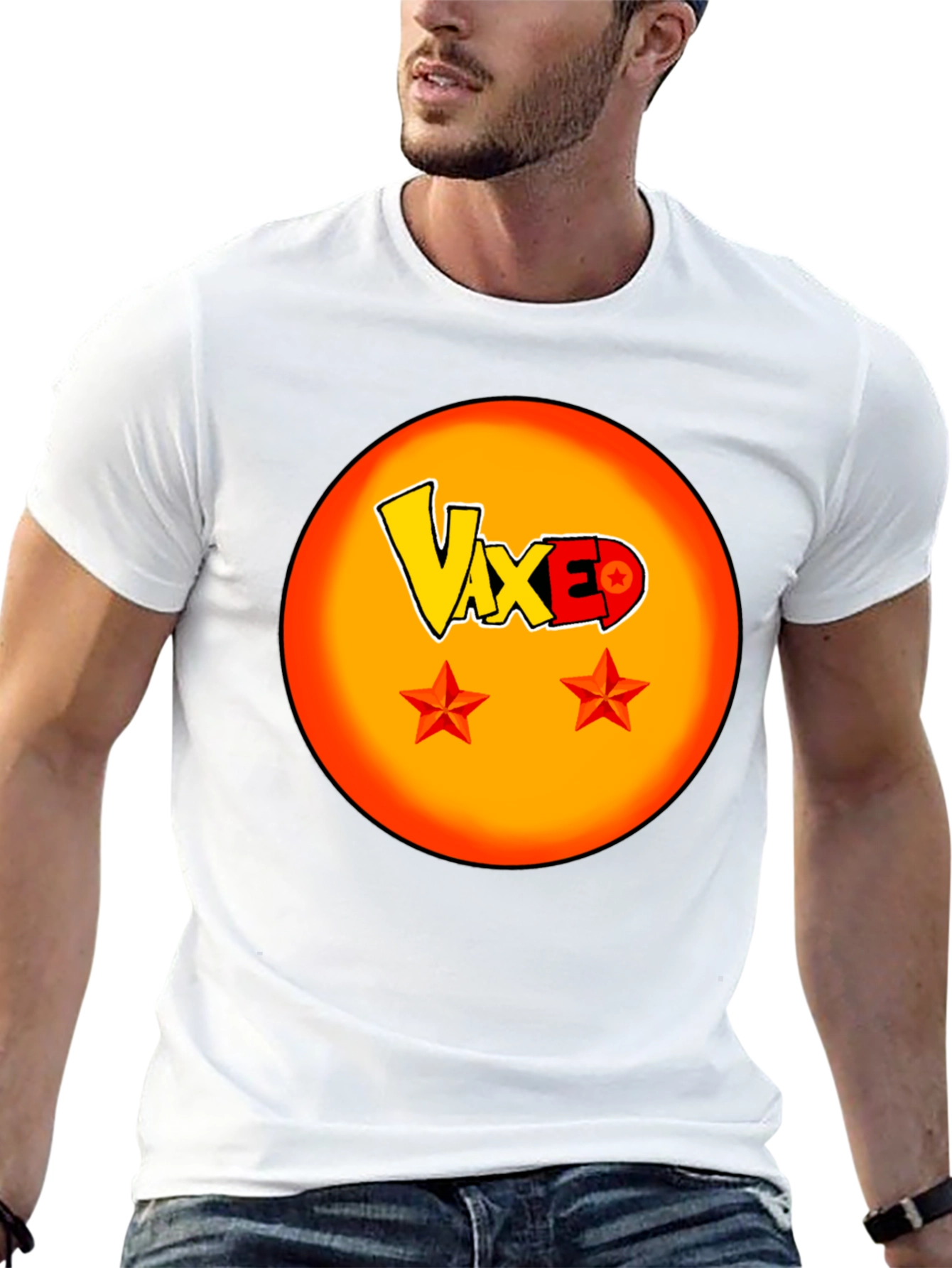 Vaxed Dragonball Z Inspired Black T-Shirt