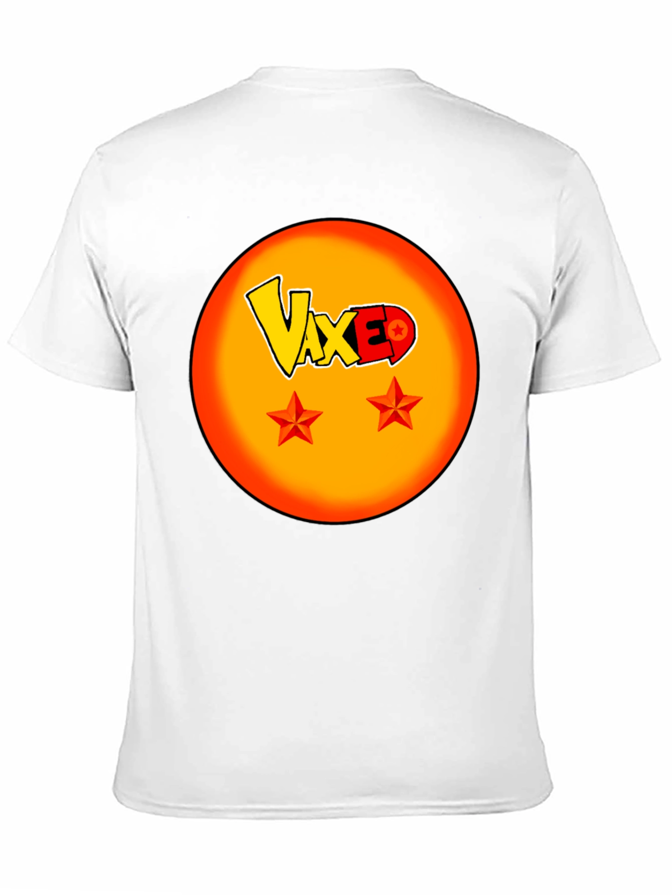 Vaxed Dragonball Z Inspired Black T-Shirt