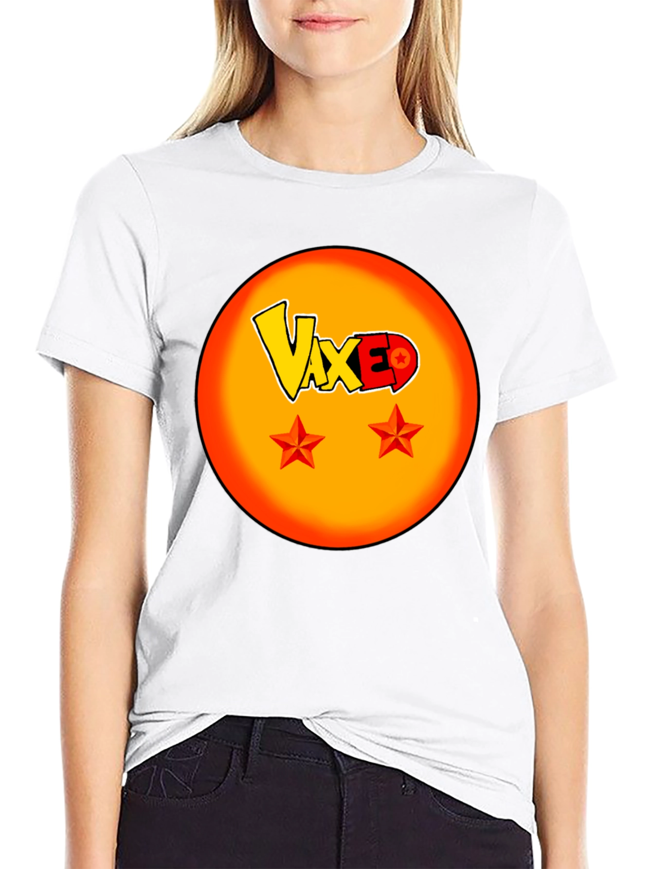 Vaxed Dragonball Z Inspired Black T-Shirt