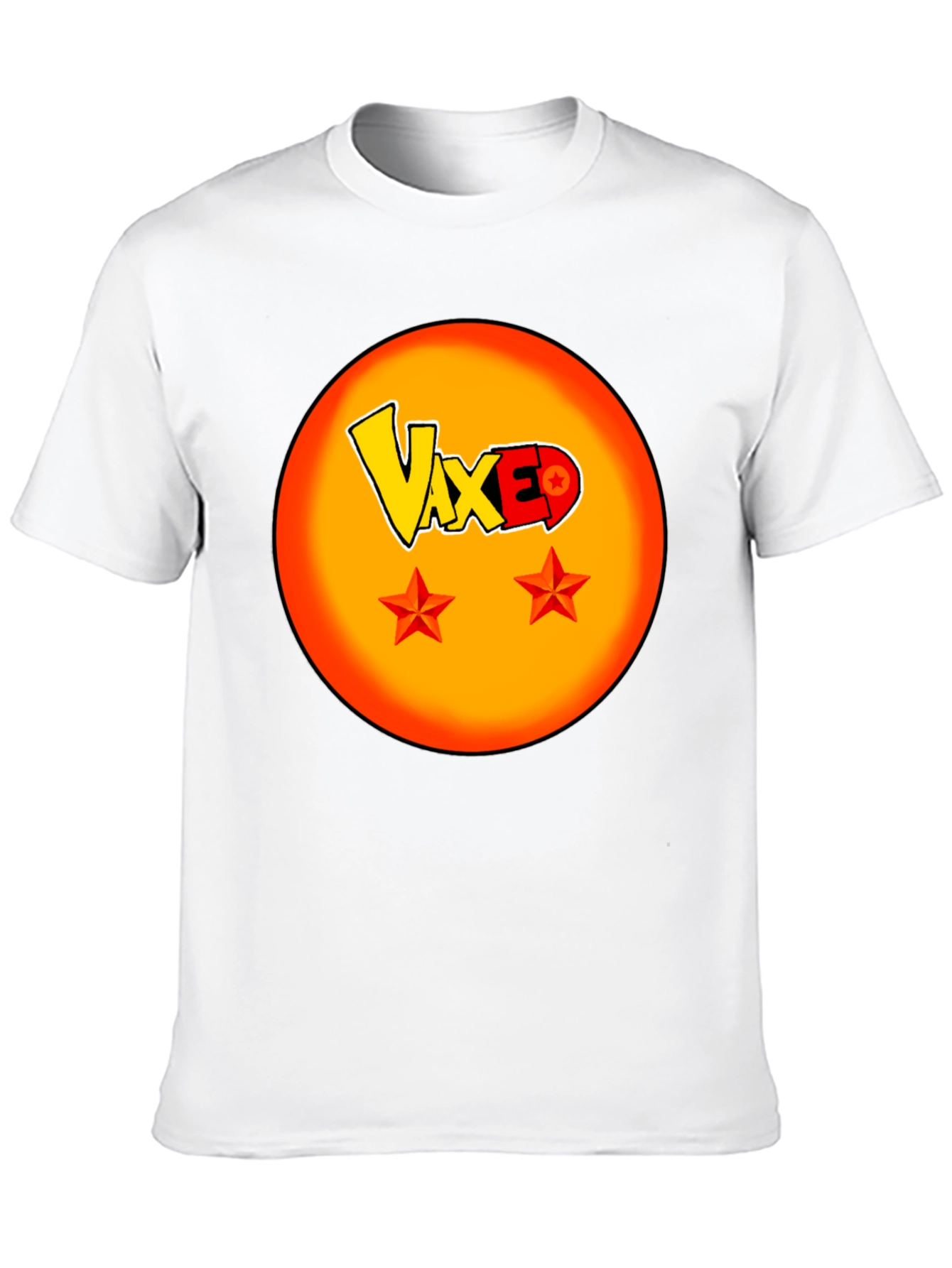 Vaxed Dragonball Z Inspired Black T-Shirt