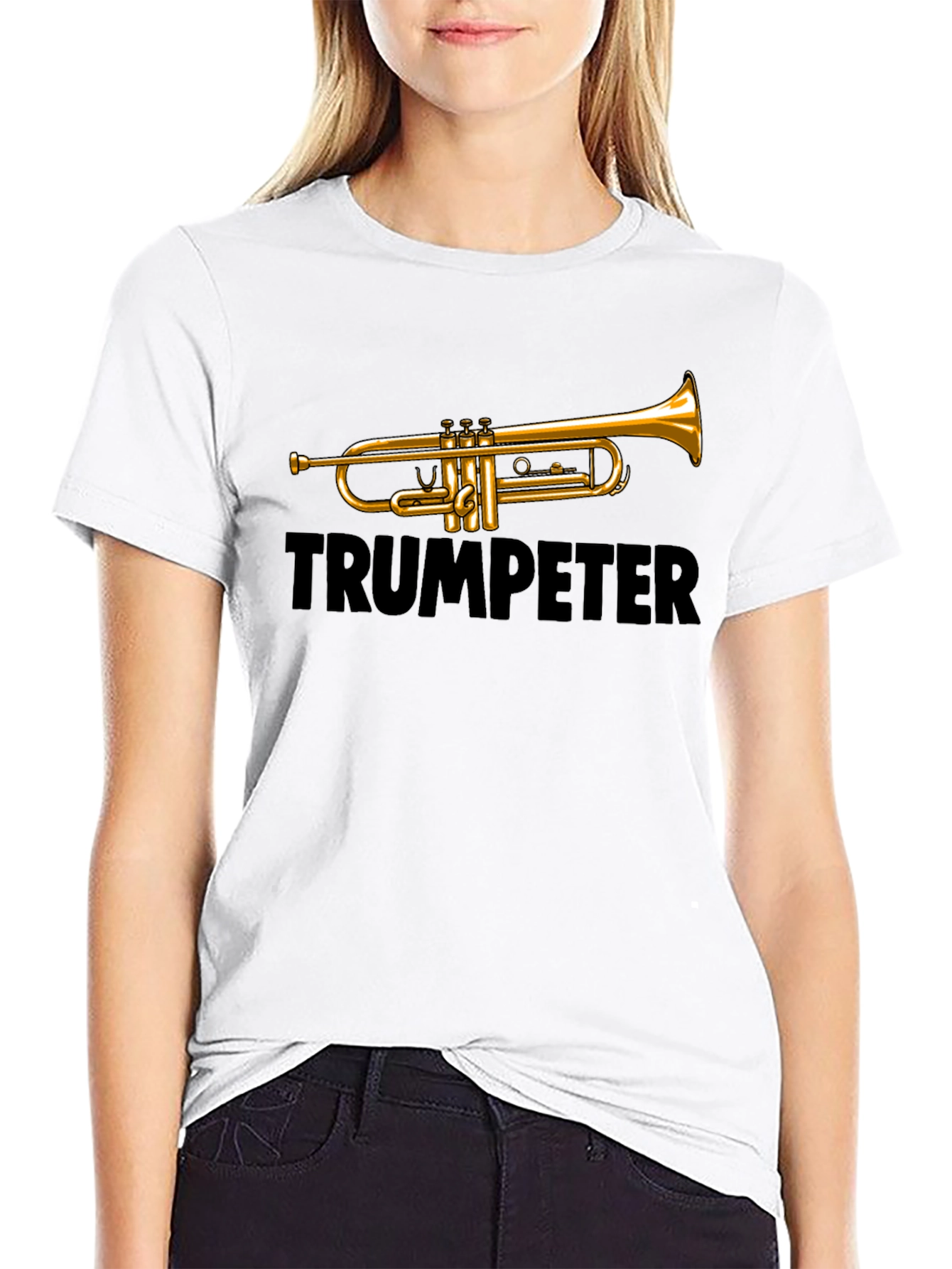 Trumpeter T-Shirt: Musical Instrument Tee