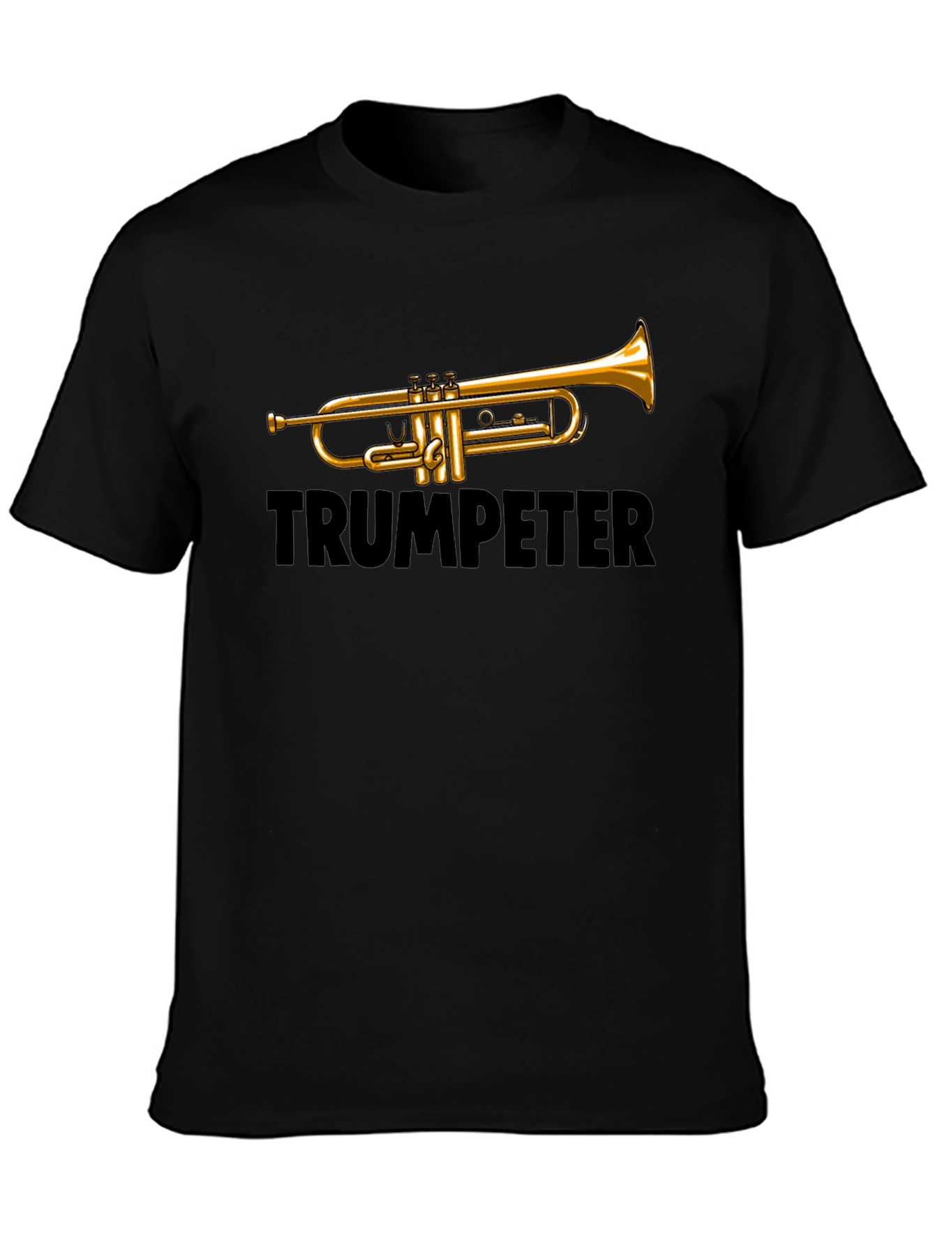 Trumpeter T-Shirt: Musical Instrument Tee