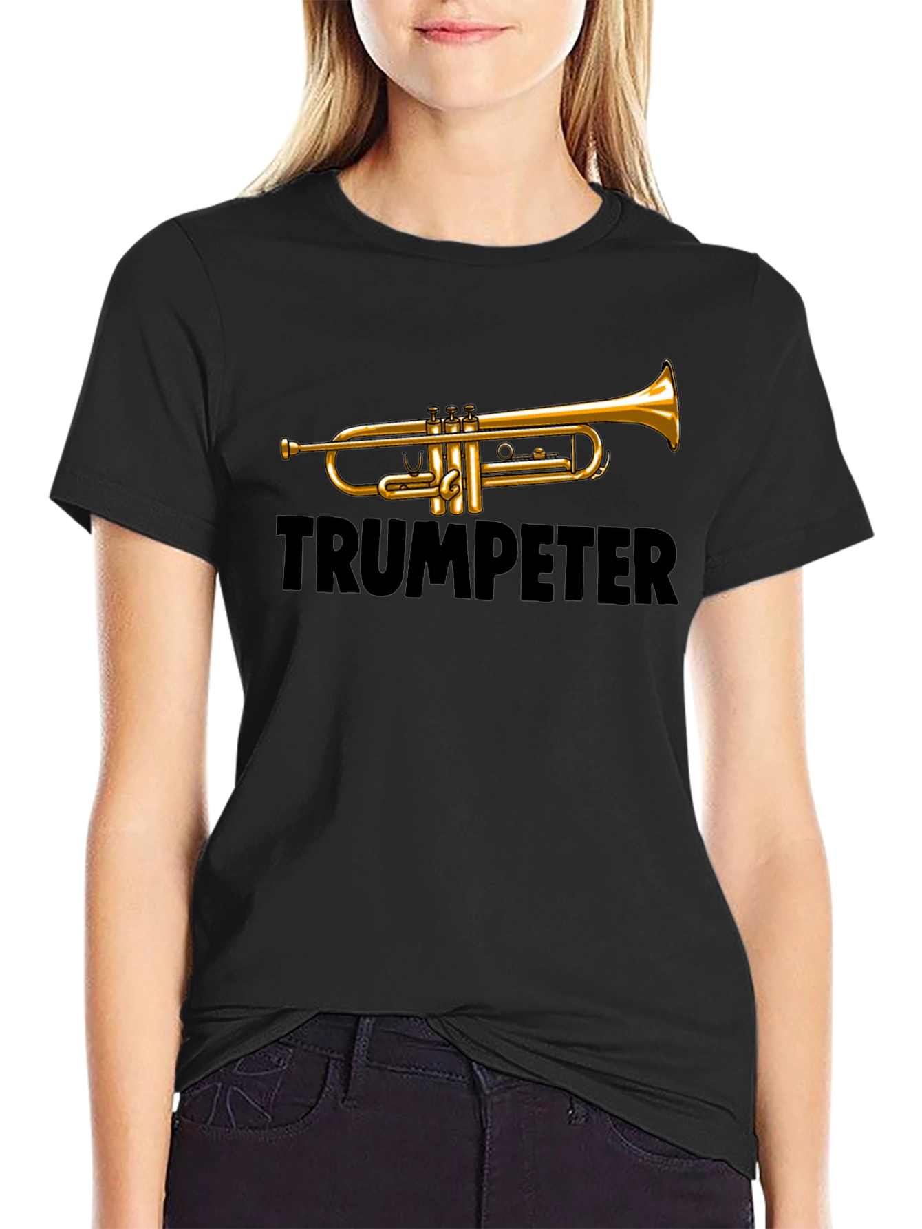 Trumpeter T-Shirt: Musical Instrument Tee
