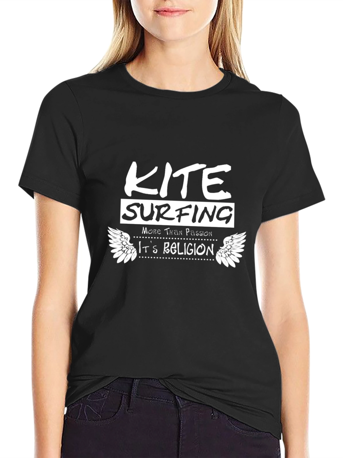 Kite Surfing Graphic T-Shirt