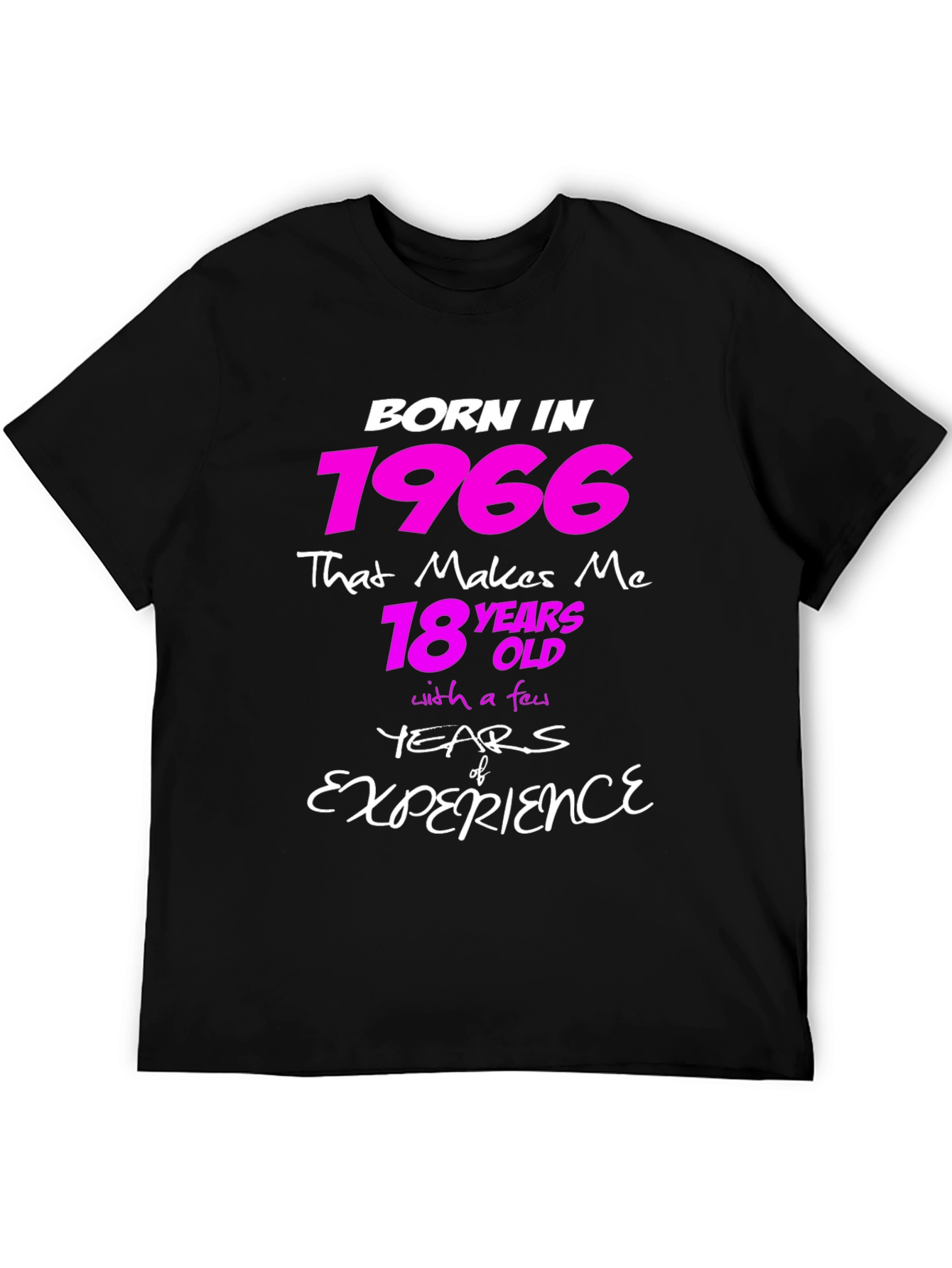 Born in 1966 Funny Birthday T-Shirt