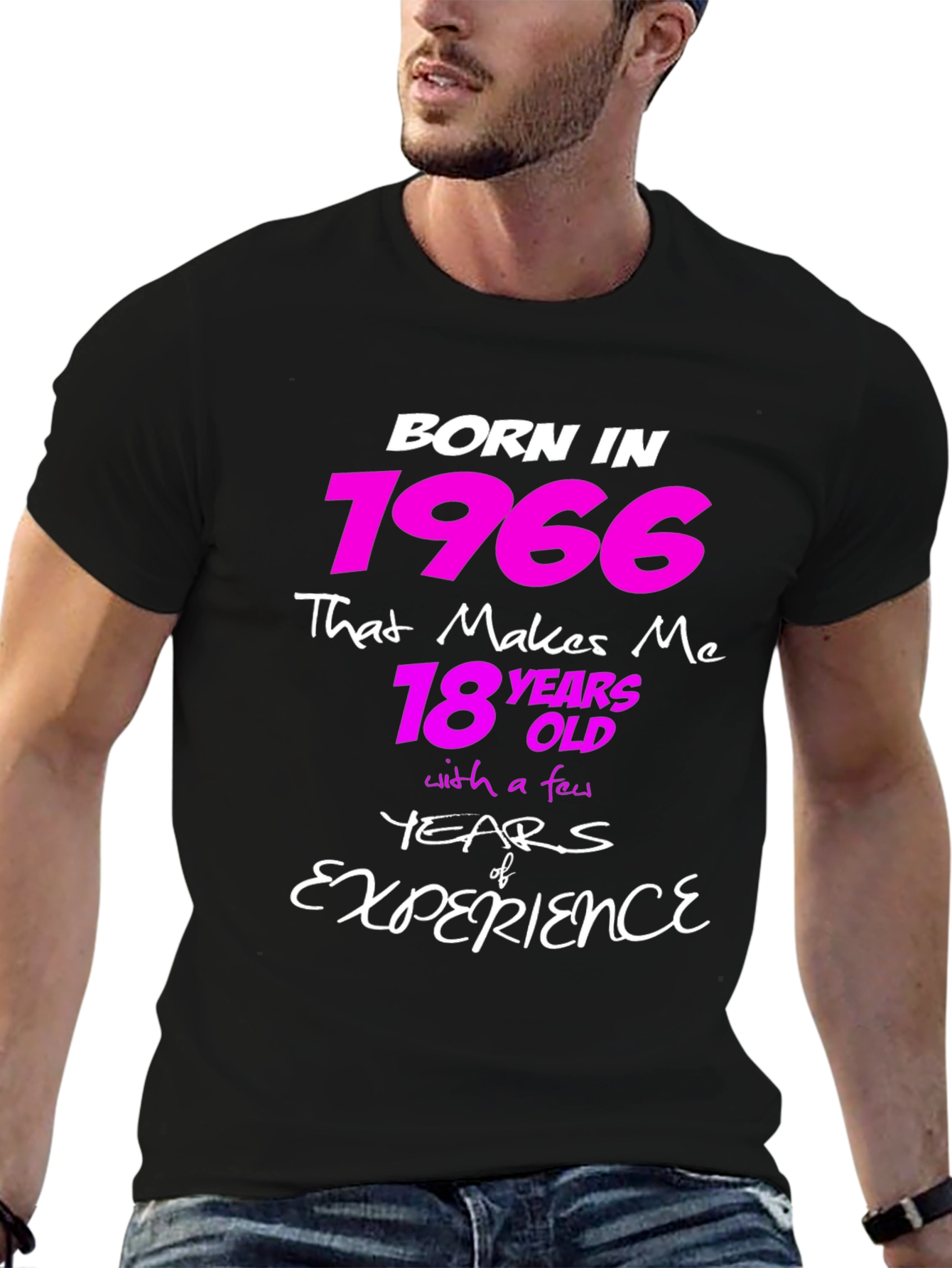 Born in 1966 Funny Birthday T-Shirt