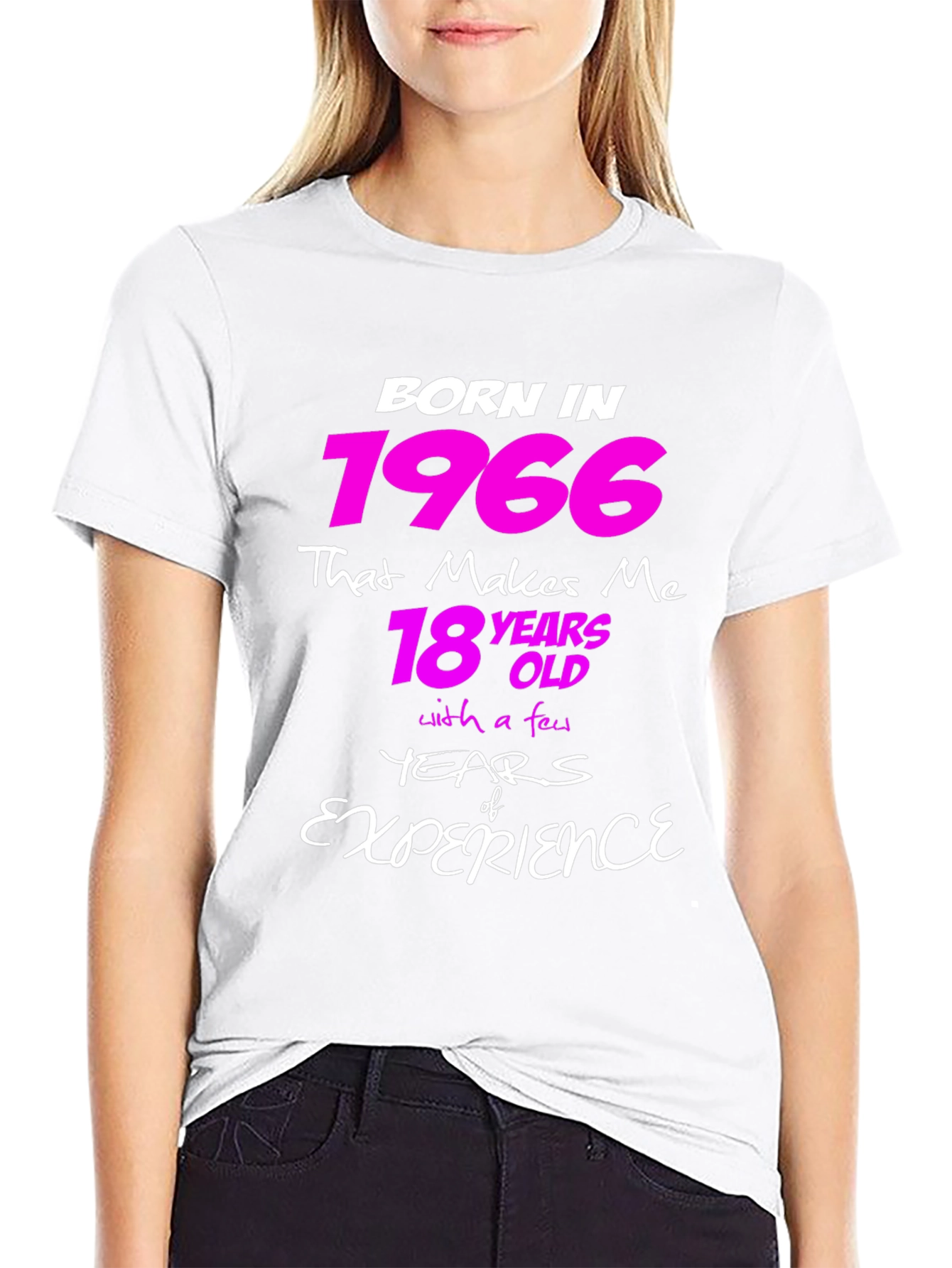 Born in 1966 Funny Birthday T-Shirt