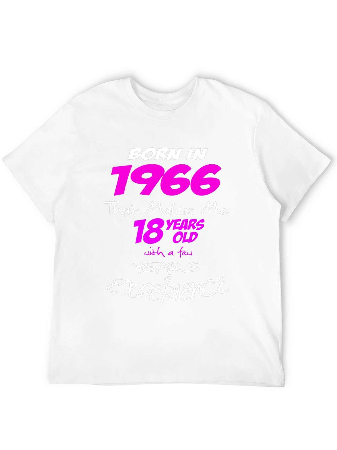 Born in 1966 Funny Birthday T-Shirt