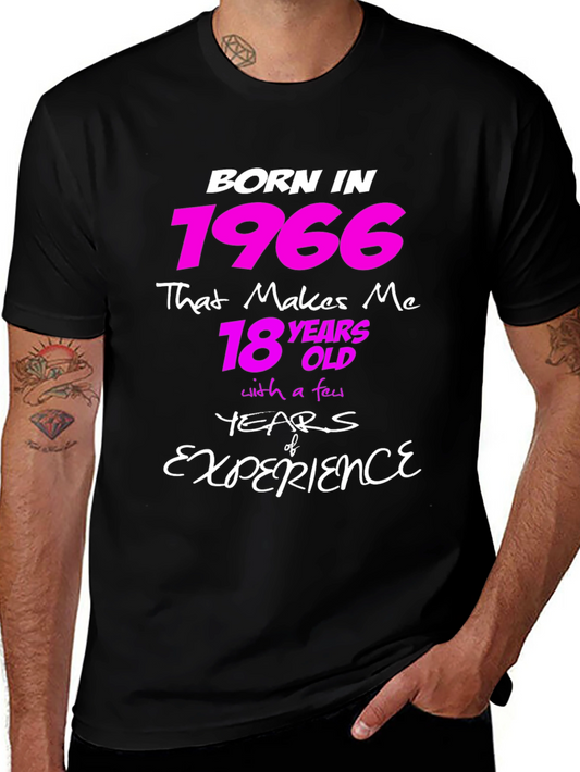 Born in 1966 Funny Birthday T-Shirt