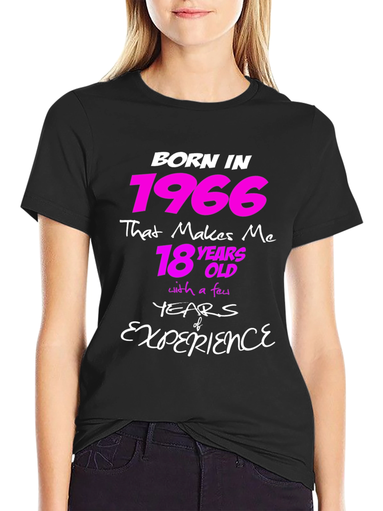 Born in 1966 Funny Birthday T-Shirt