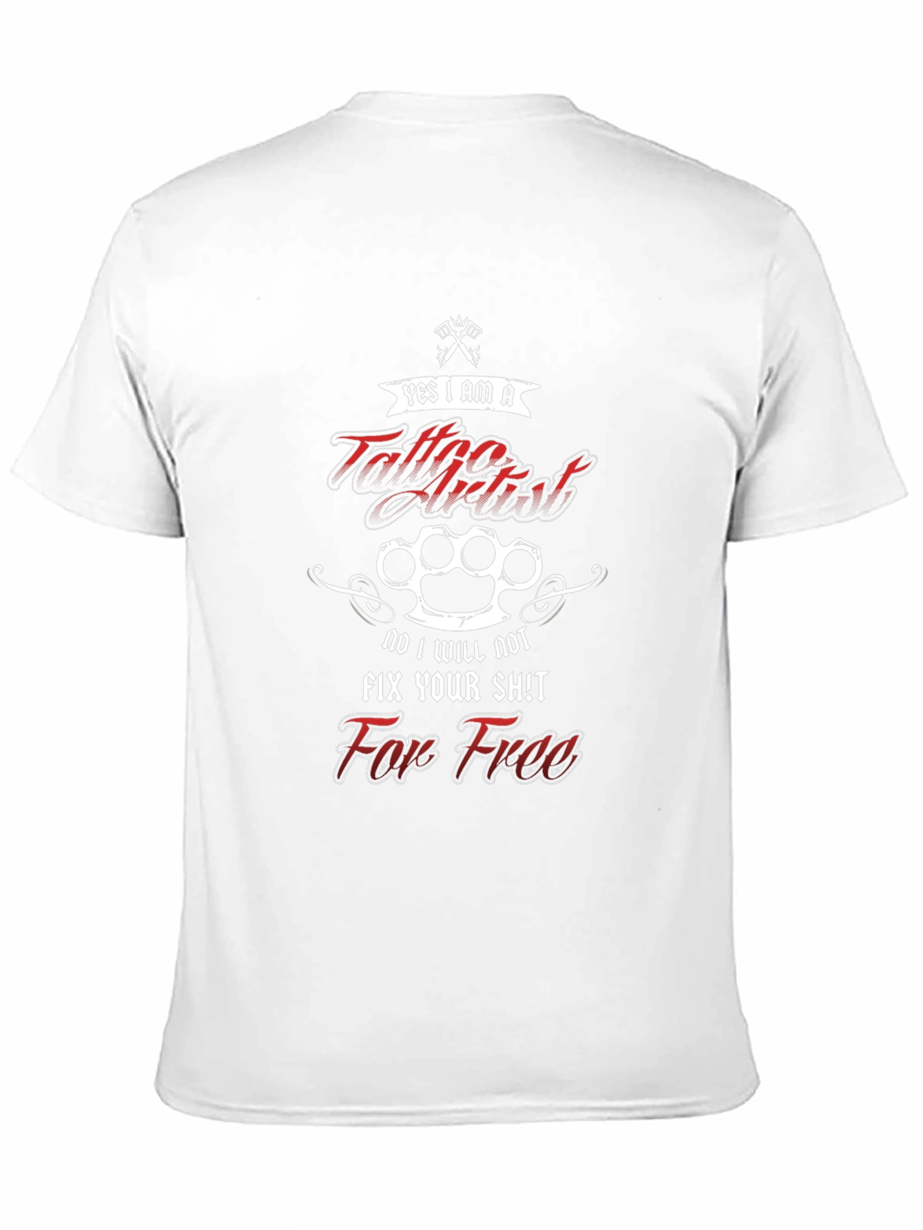 Tattoo Artist Graphic T-Shirt - Humor Tee