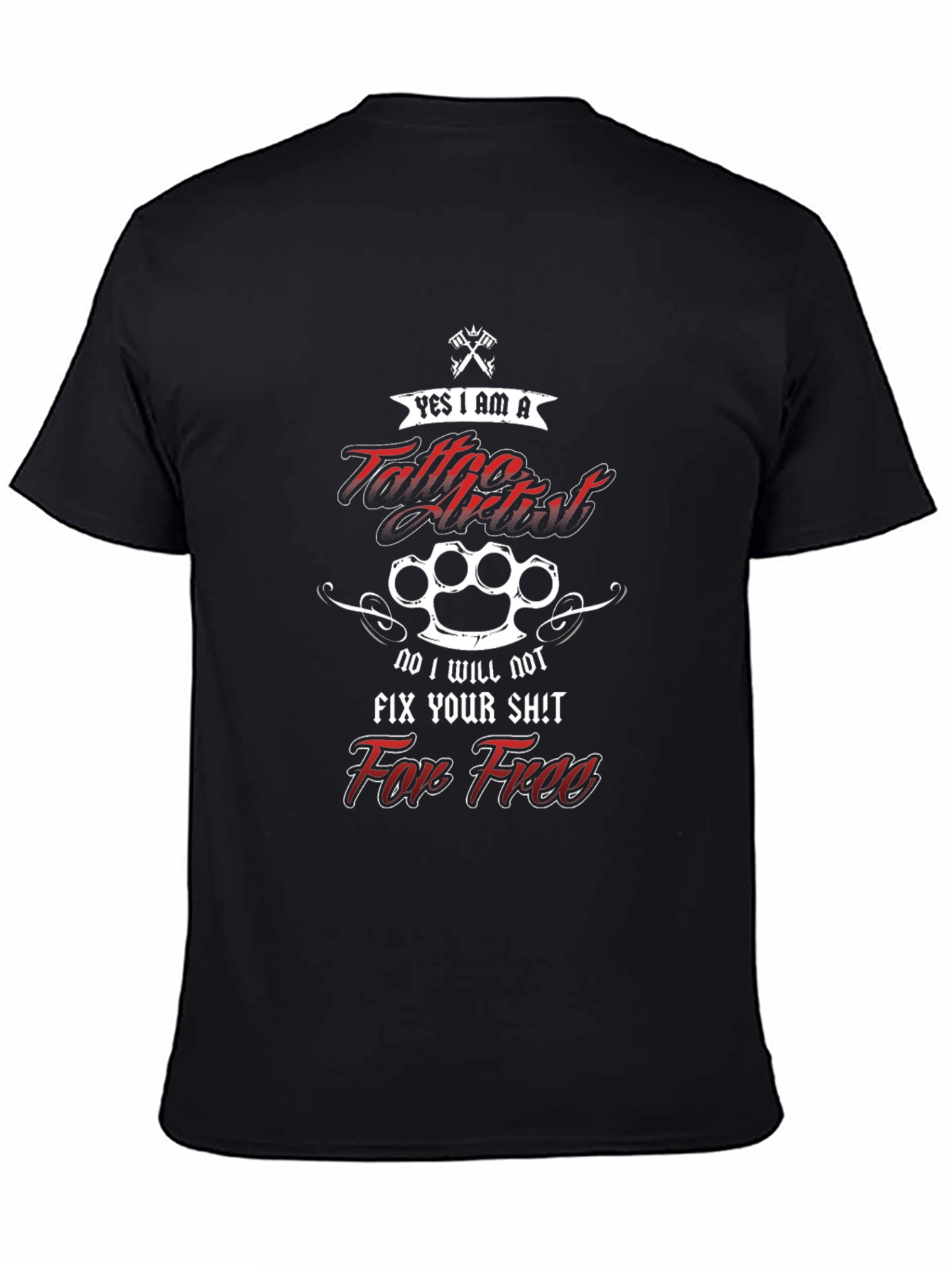 Tattoo Artist Graphic T-Shirt - Humor Tee